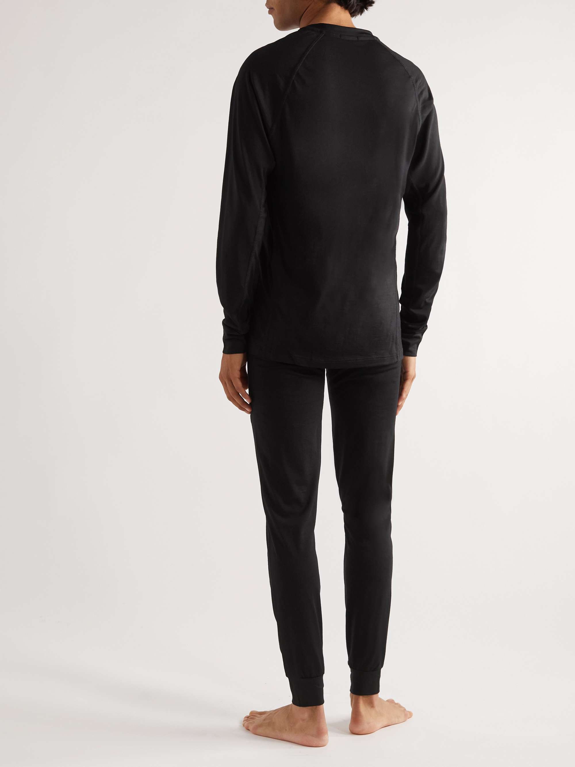 ZEGNA Logo-Print TECHMERINO™ Wool Pyjama Set