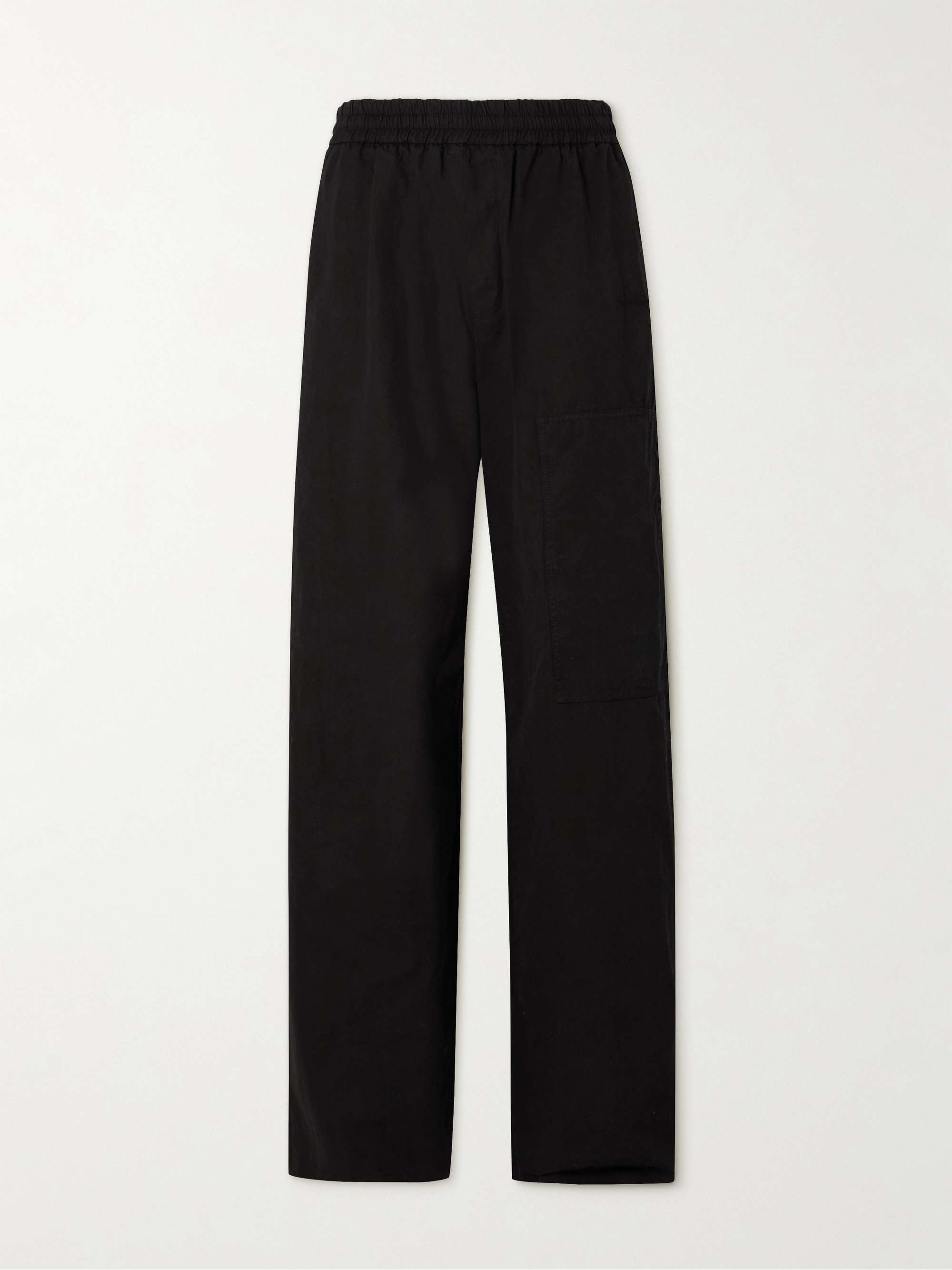 Off white black sales trousers