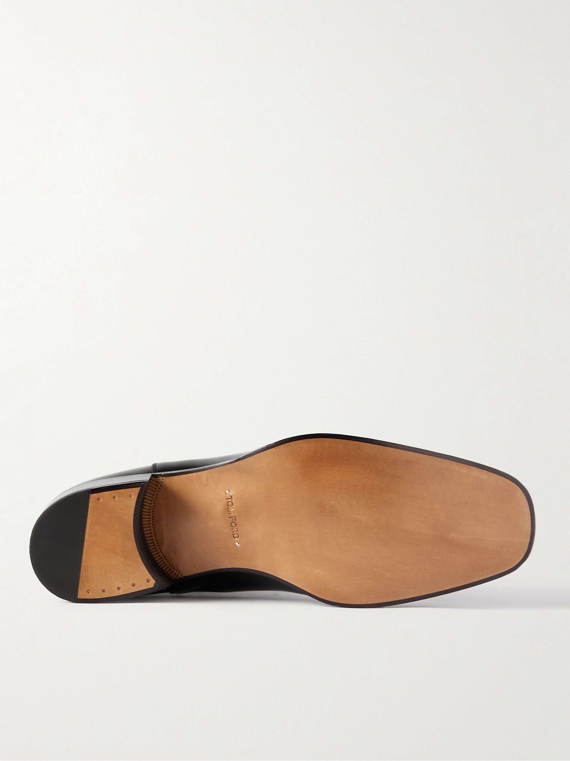 Tom Ford Alec Patent-Leather Chelsea Boots For Men | Mr Porter