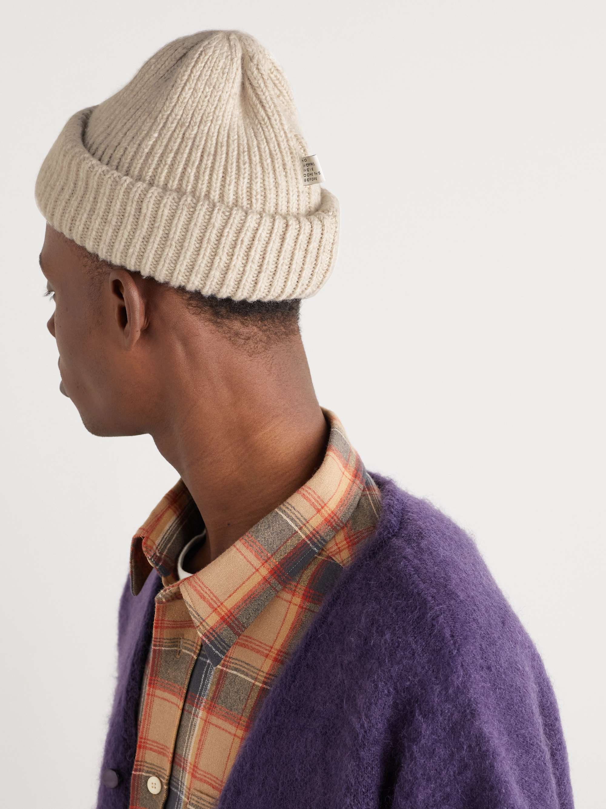 A KIND OF GUISE Allen Ribbed Virgin Wool and Cashmere-Blend Beanie