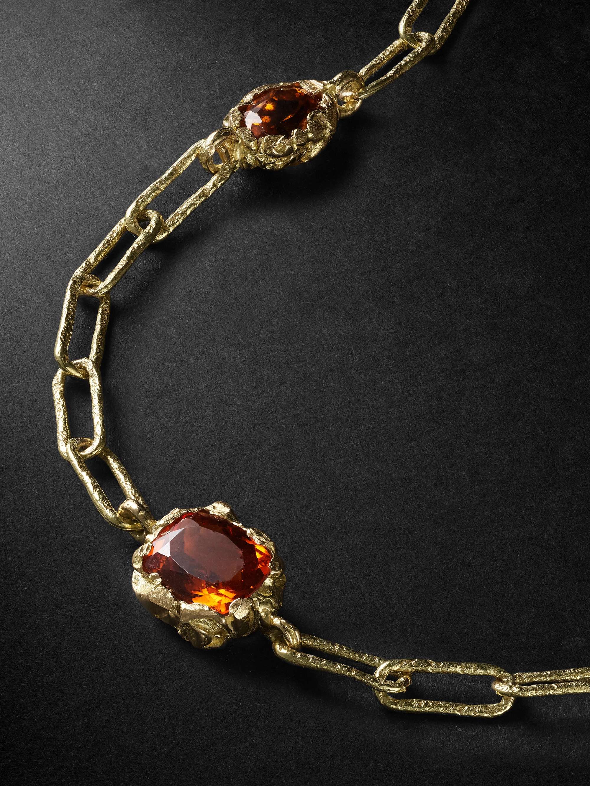 HEALERS FINE JEWELRY Recycled Gold Citrine Pendant Necklace