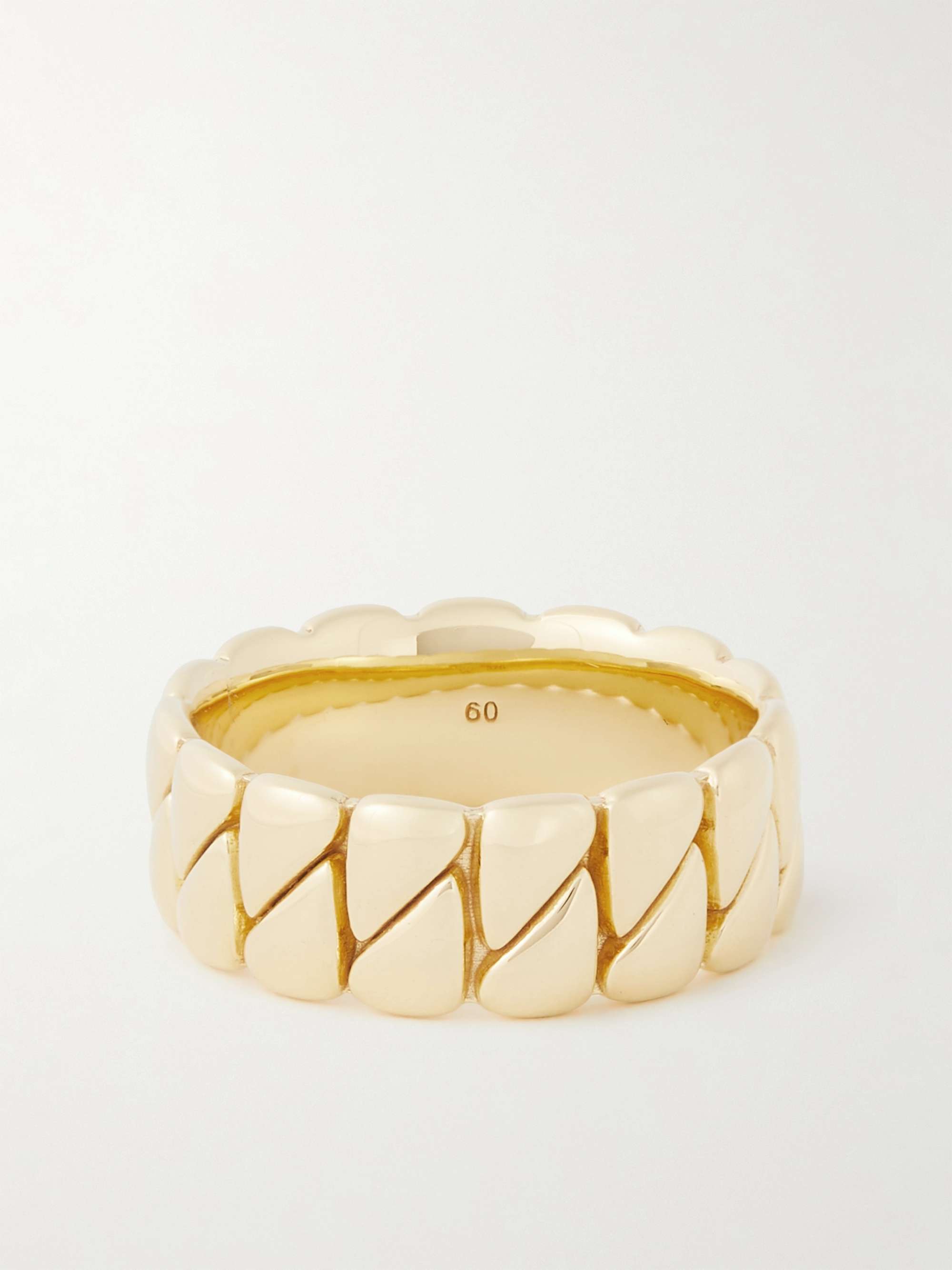 TOM WOOD Drop 9-Karat Gold Ring for Men | MR PORTER