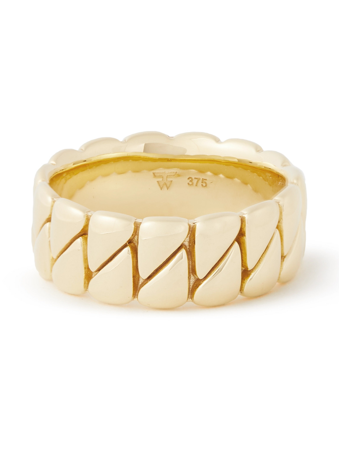 TOM WOOD - Drop 9-Karat Gold Ring - Men - Gold - 62