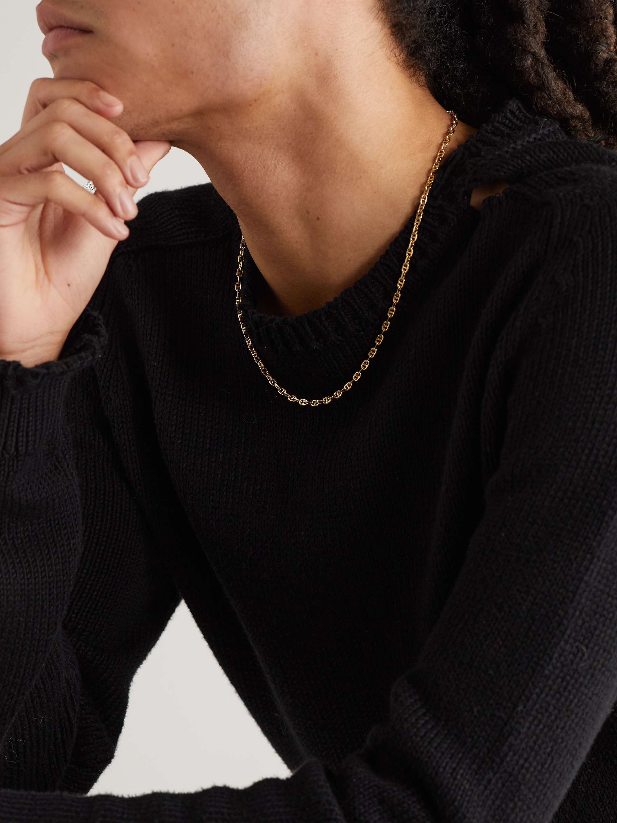 TOM WOOD Gold-Plated Necklace