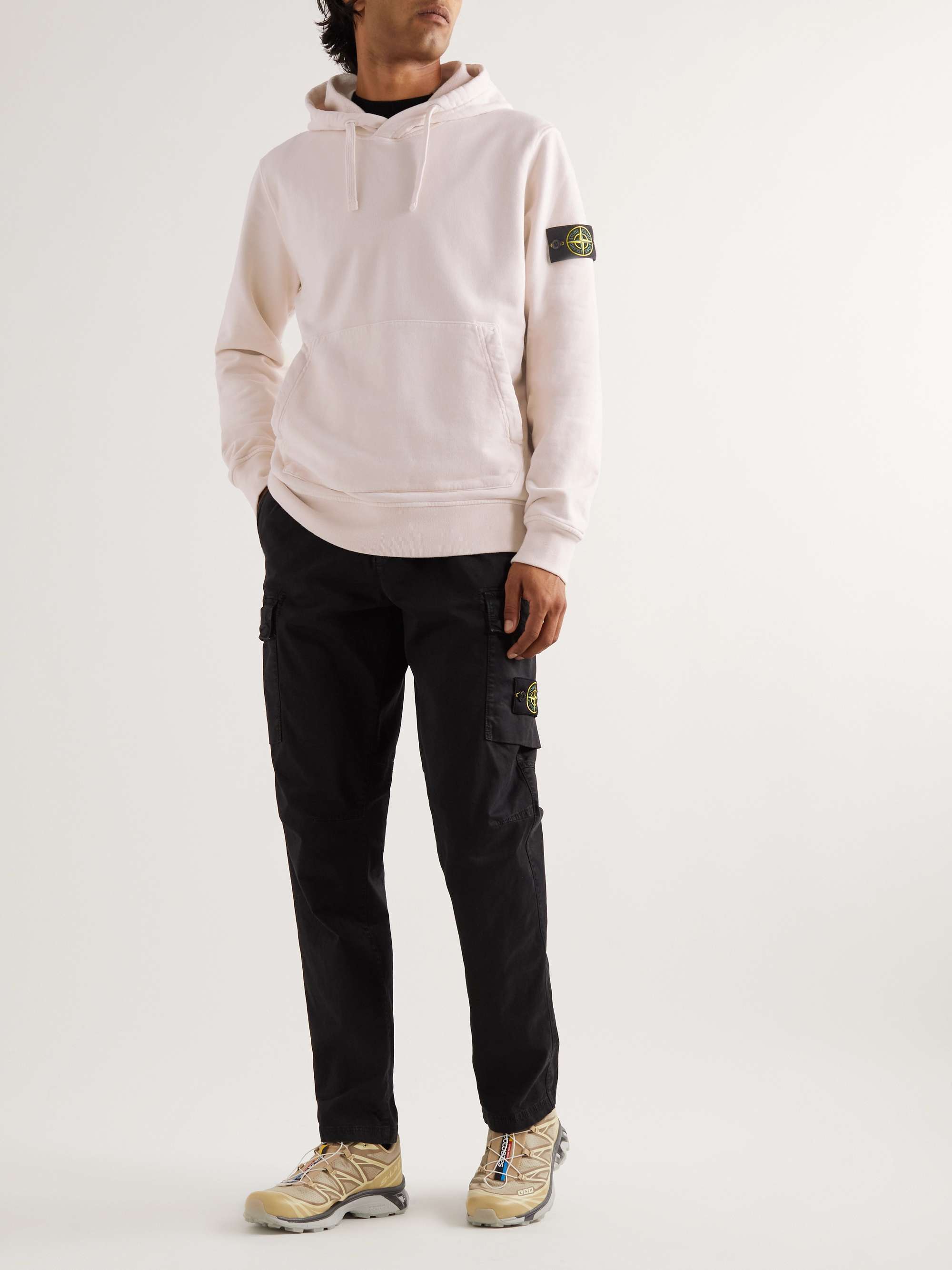 Stone island hoodie sales sand