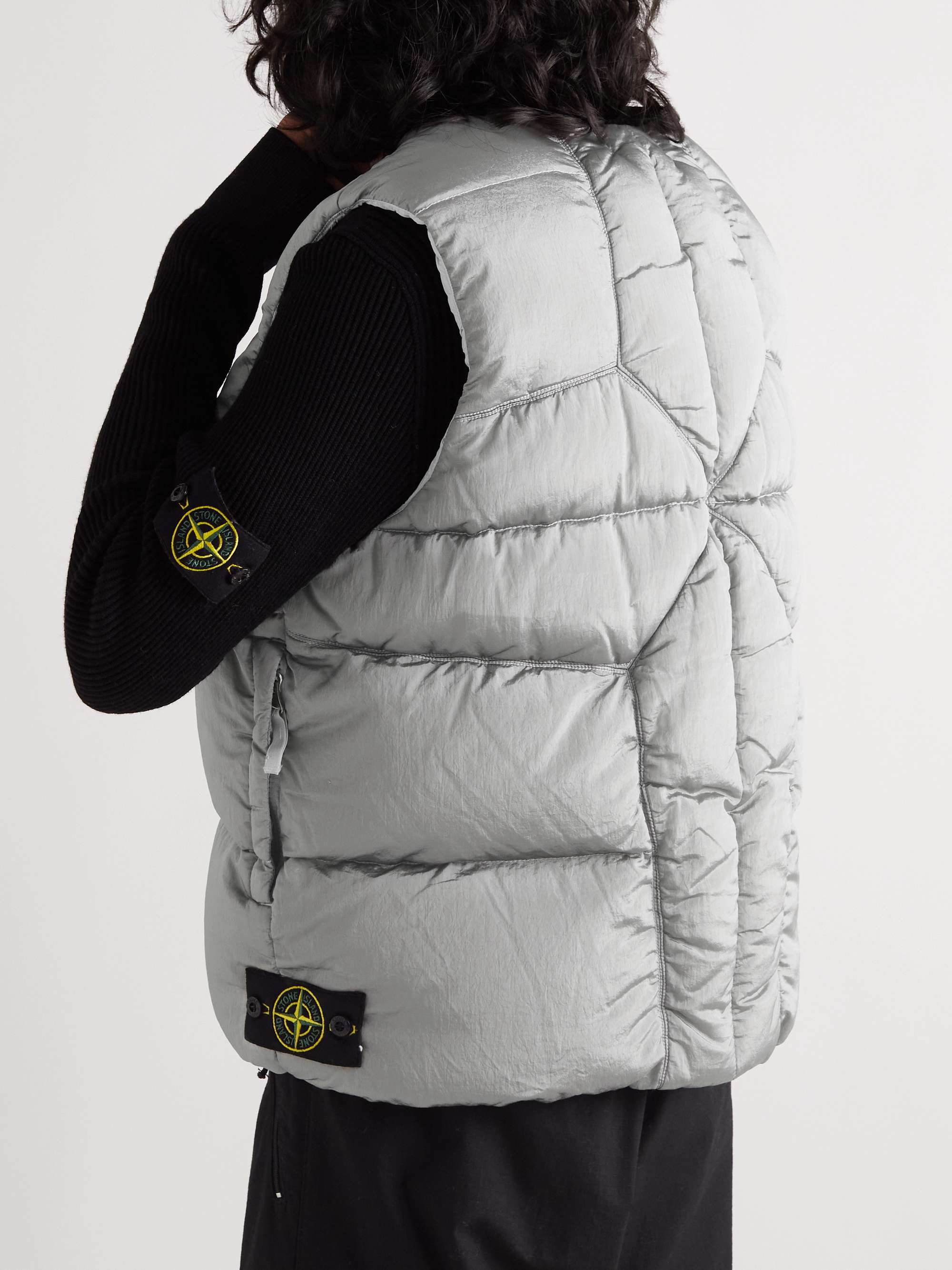 STONE ISLAND Quilted ECONYL® Down Gilet