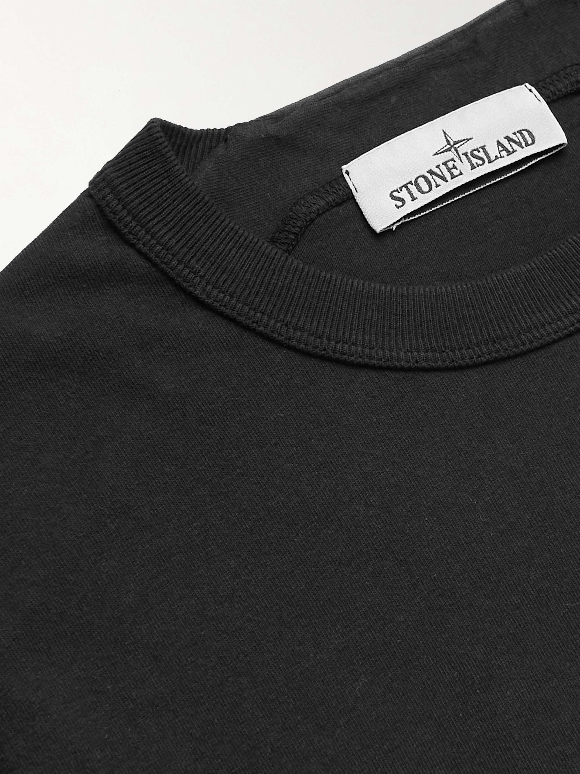 STONE ISLAND Cotton-Jersey T-Shirt for Men | MR PORTER