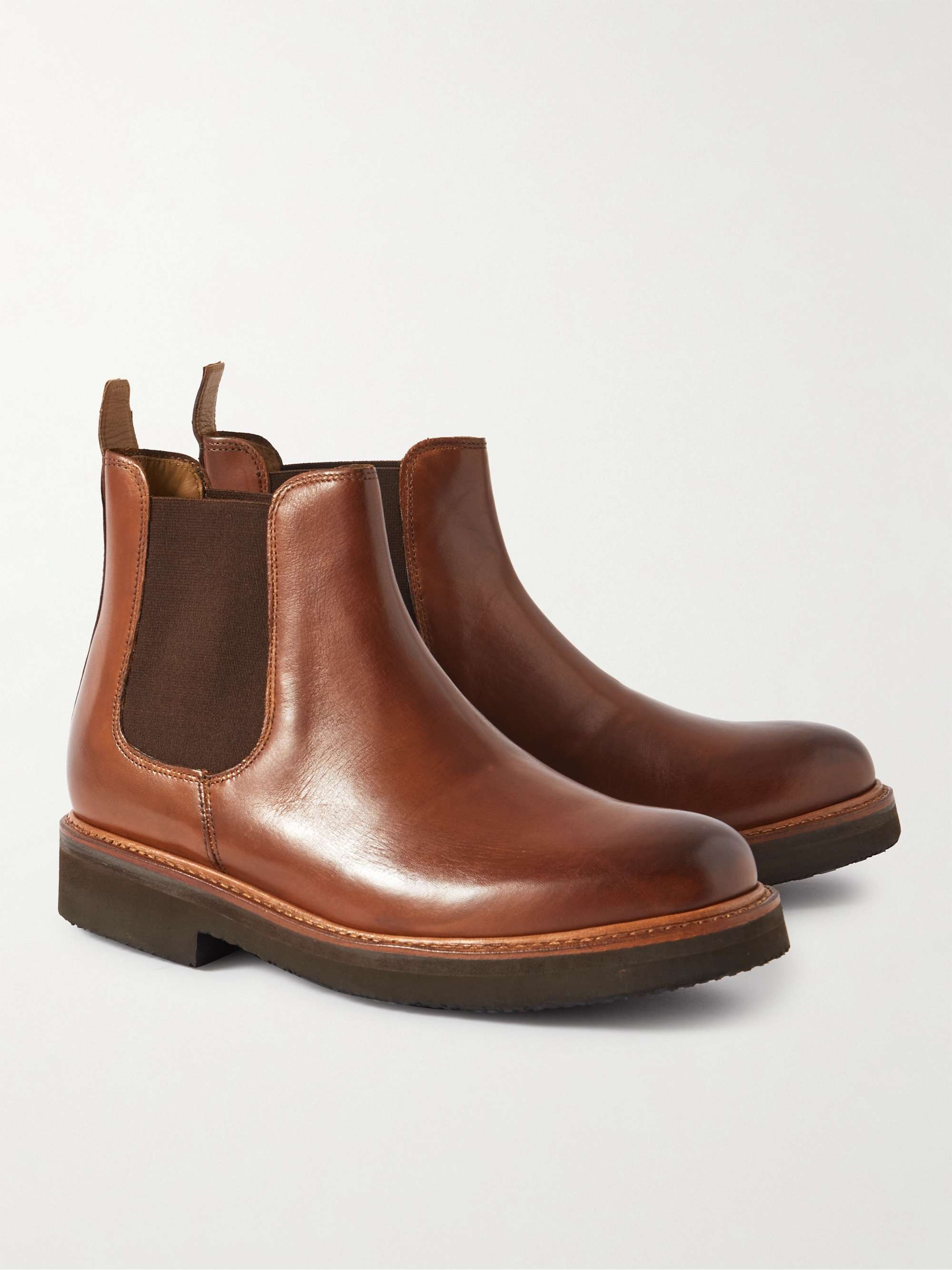 GRENSON Colin Leather Chelsea Boots