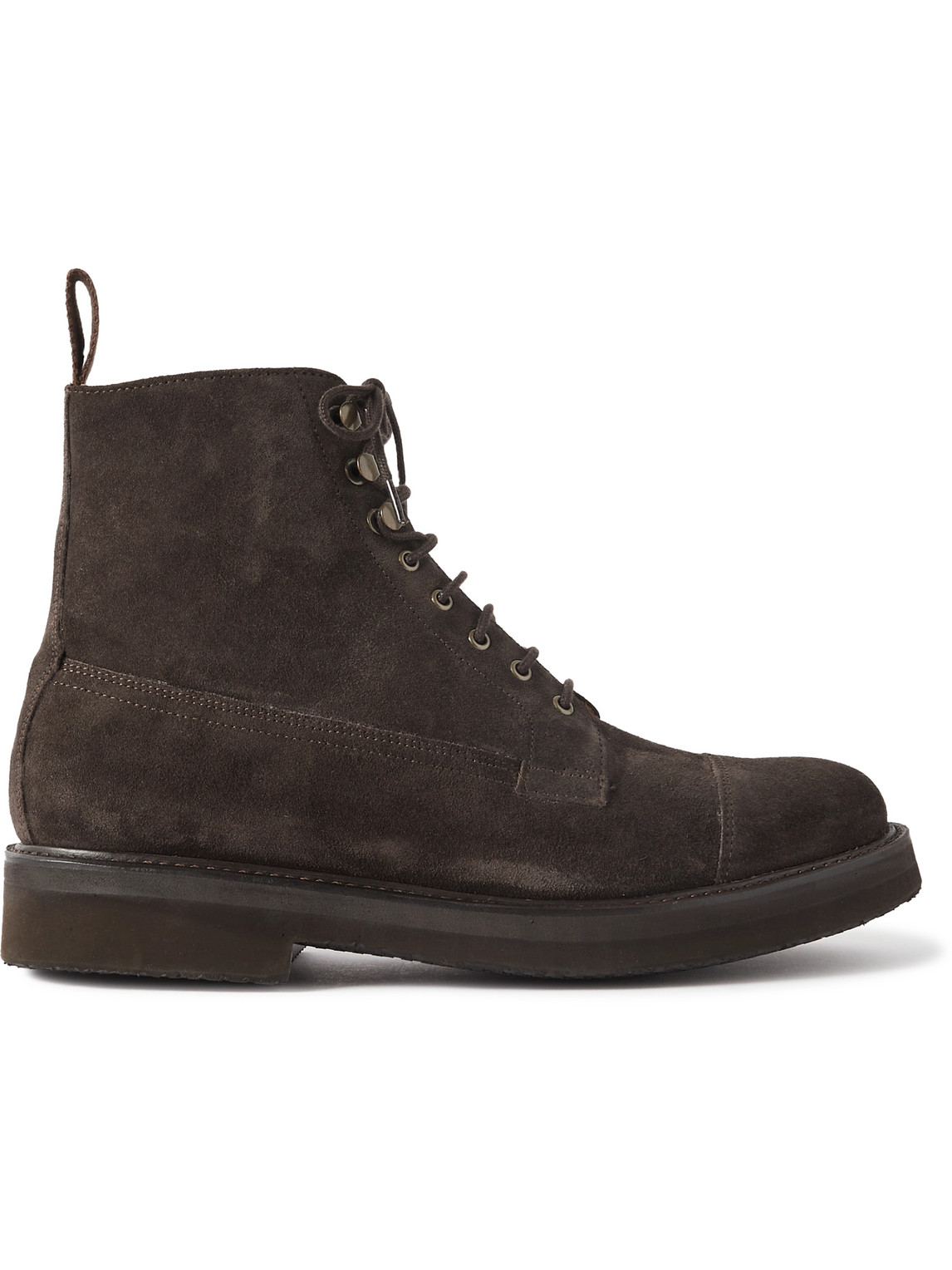 Harry Suede Lace-Up Boots
