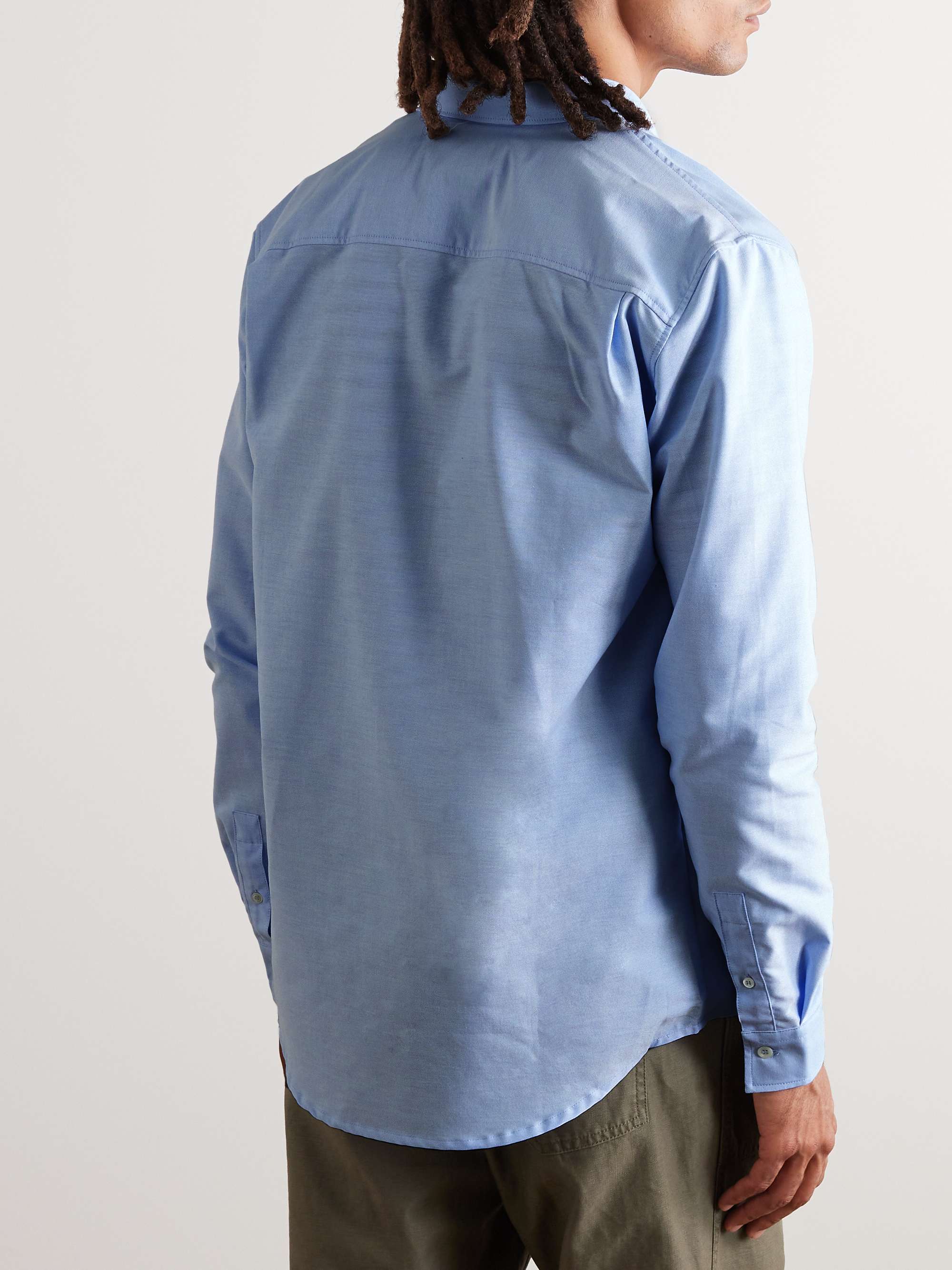 A.P.C. Slim-Fit Button-Down Collar Cotton Oxford Shirt