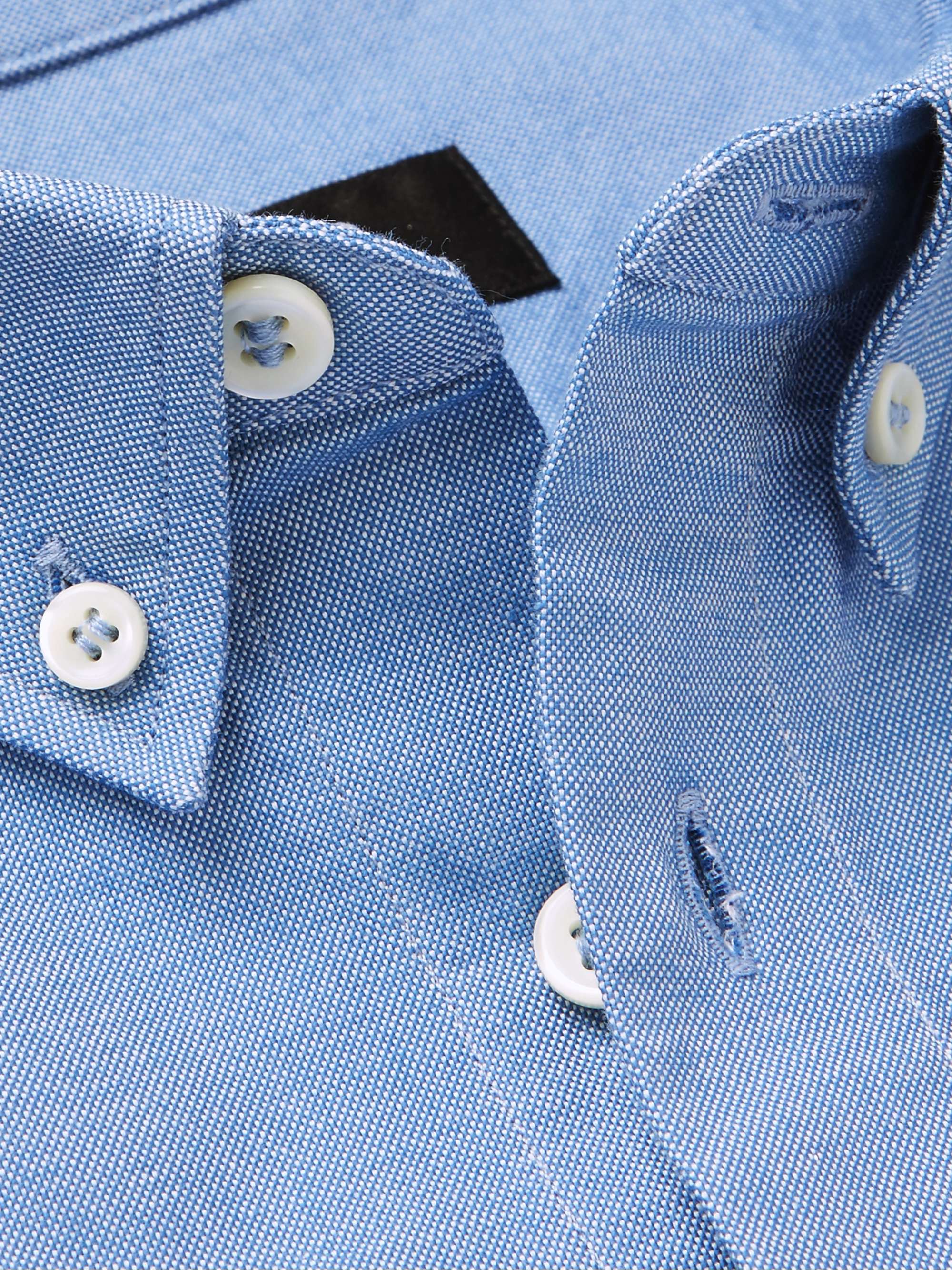 A.P.C. Slim-Fit Button-Down Collar Cotton Oxford Shirt