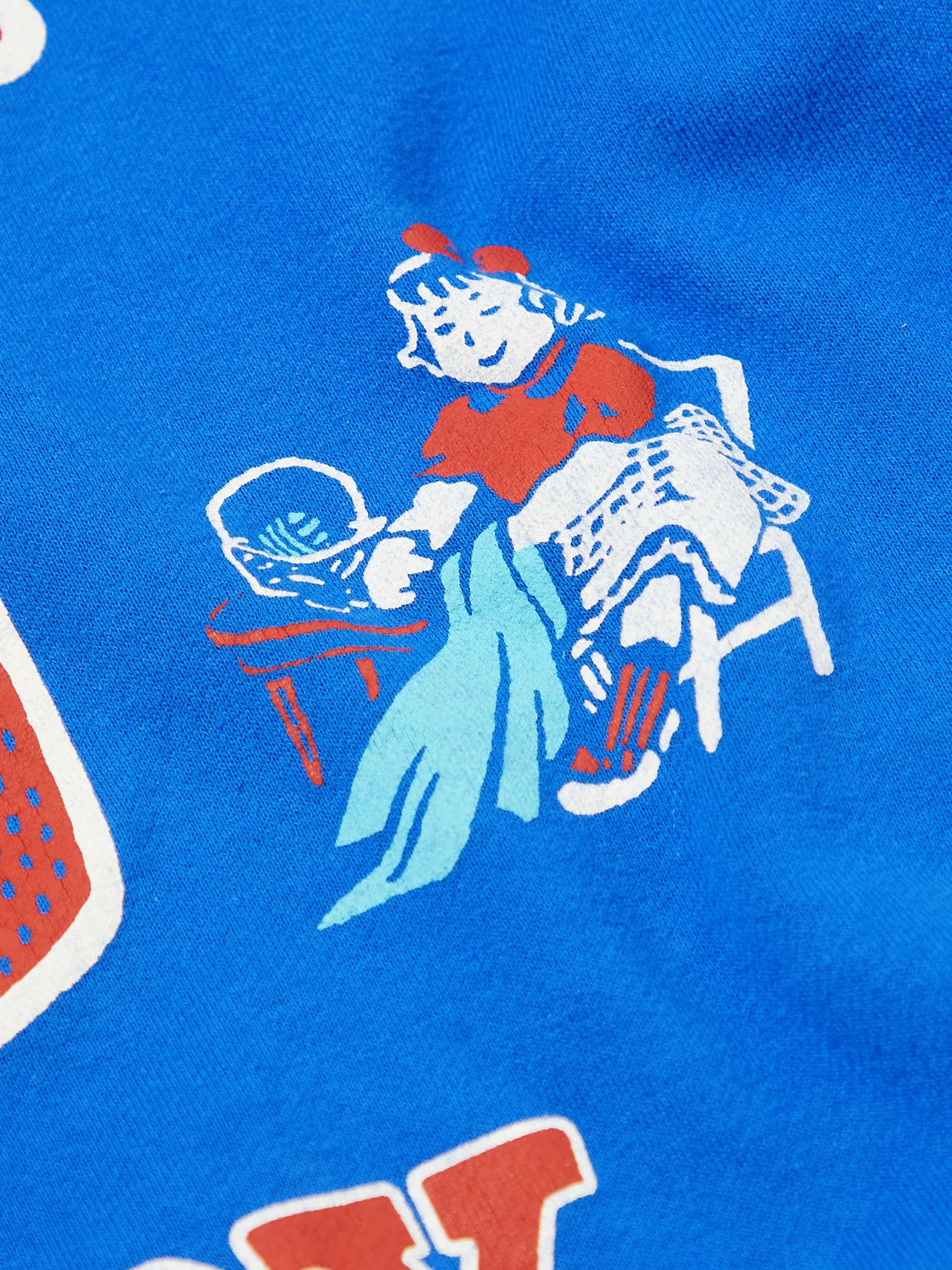 Big Kountry Printed Cotton-Jersey Sweatshirt