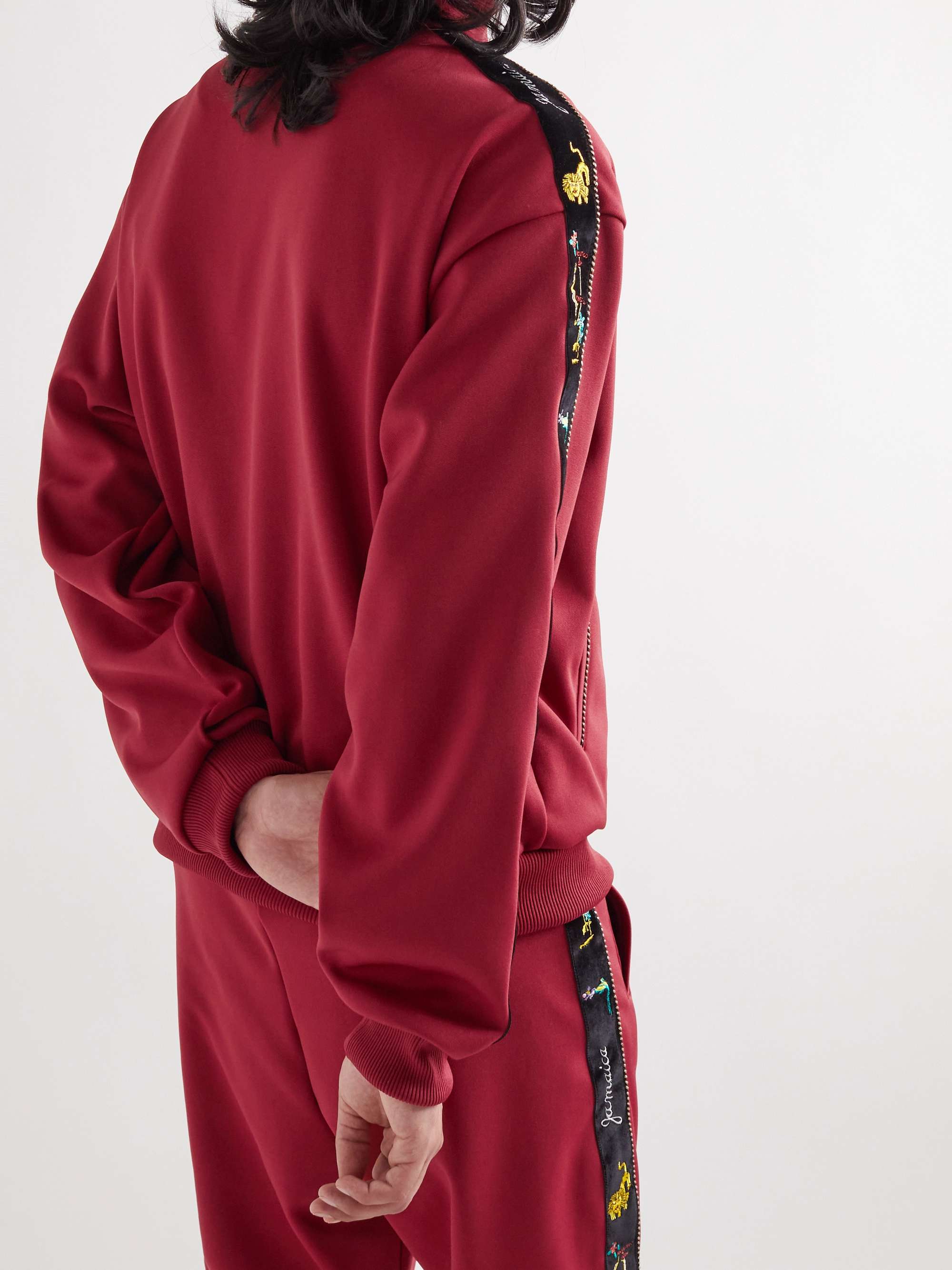 YARDSALE Velour Track Jacket (Cream)M-