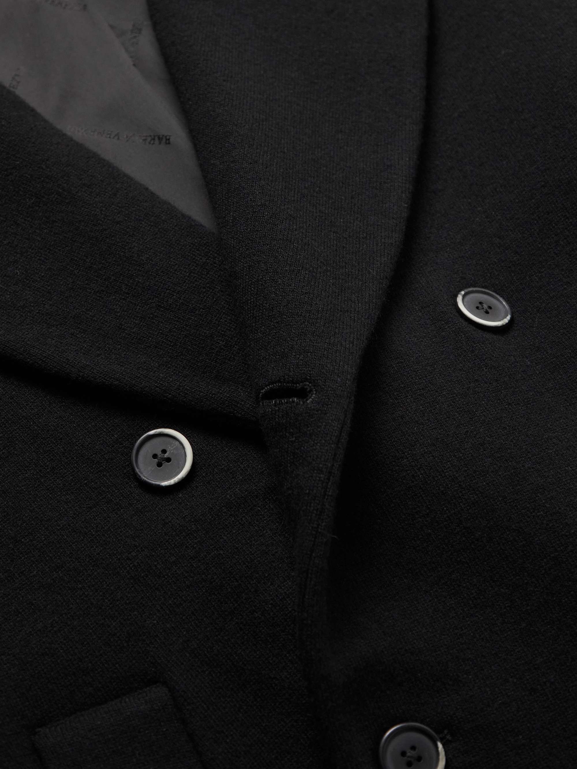 BARENA Double-Breasted Wool-Blend Coat