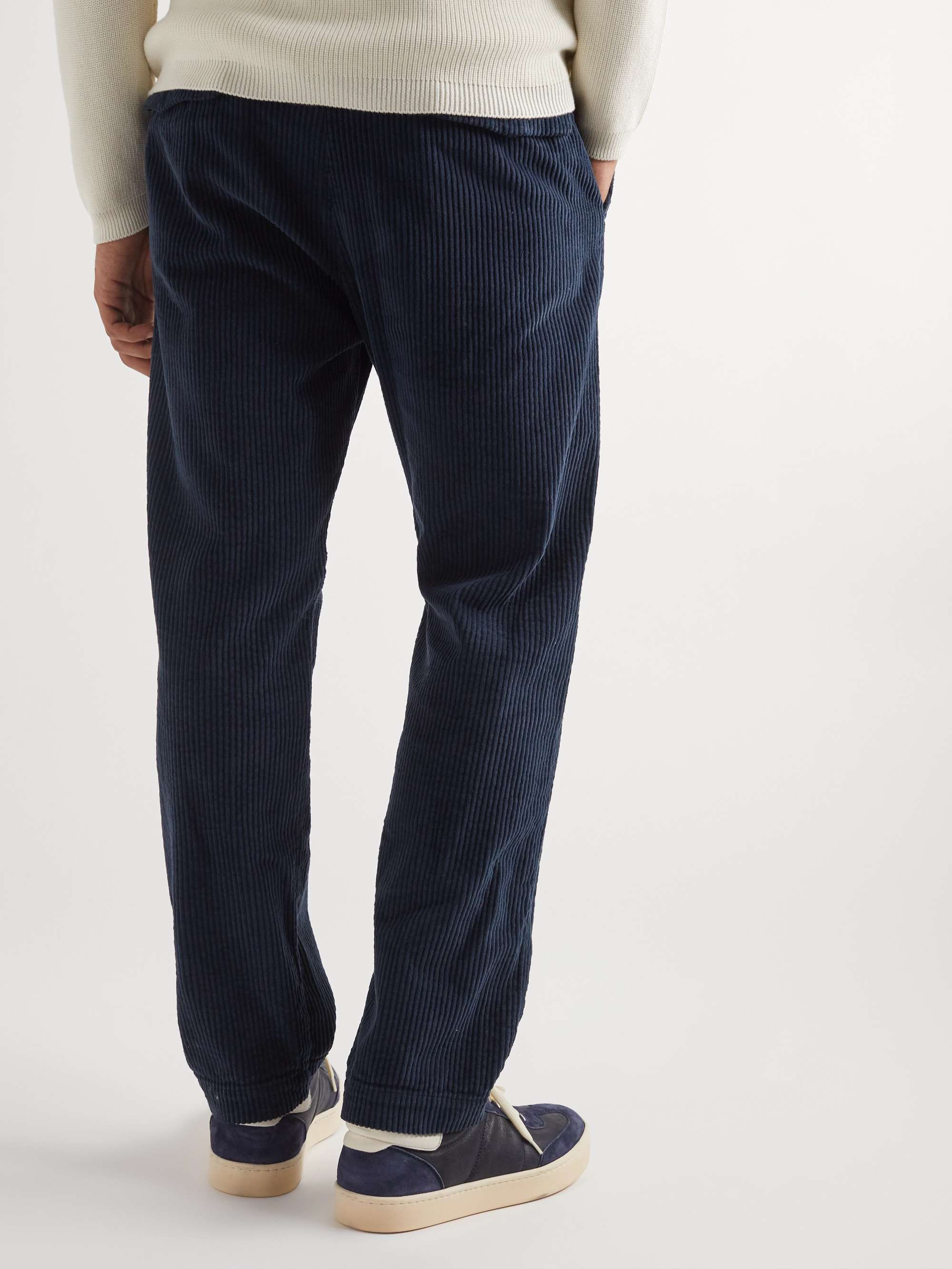 BARENA Tosador Straight-Leg Cotton-Corduroy Trousers