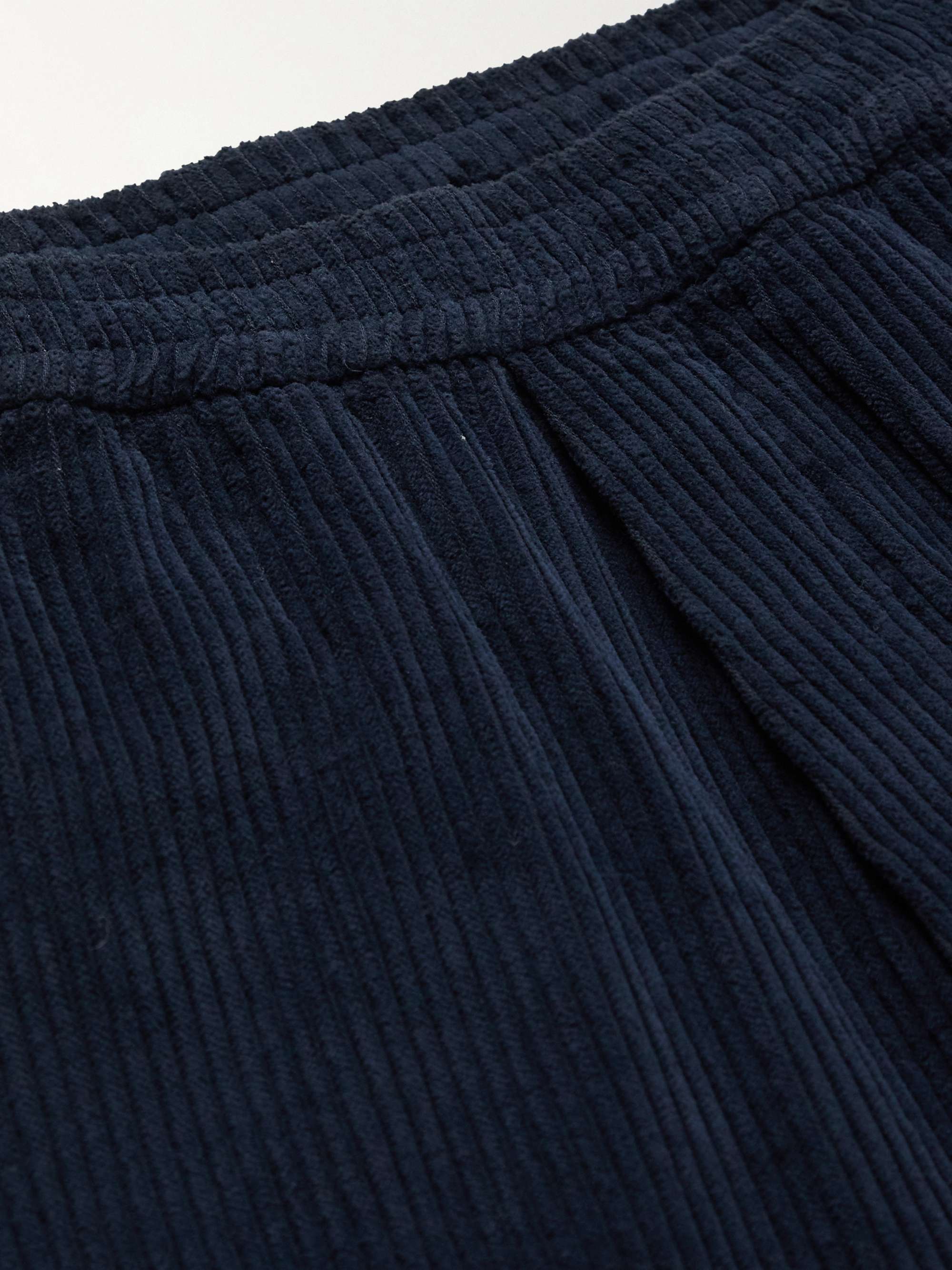 BARENA Tosador Straight-Leg Cotton-Corduroy Trousers