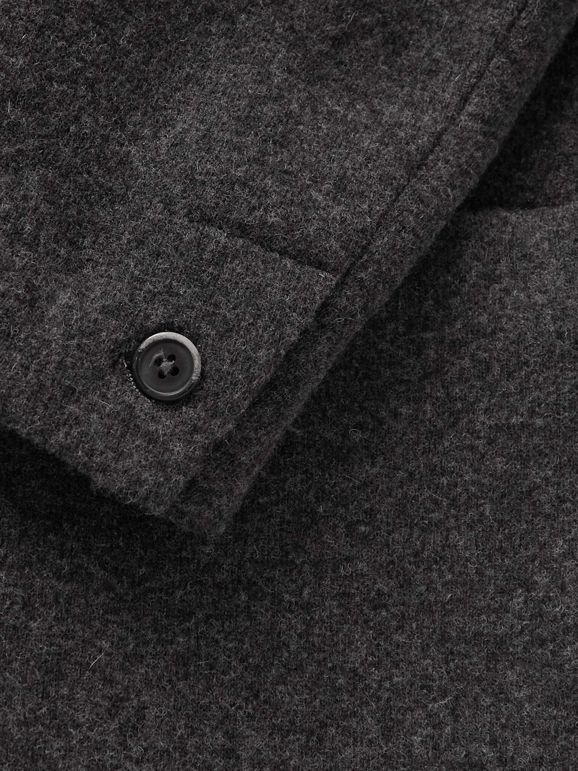 BARENA Double-Breasted Wool-Blend Blazer