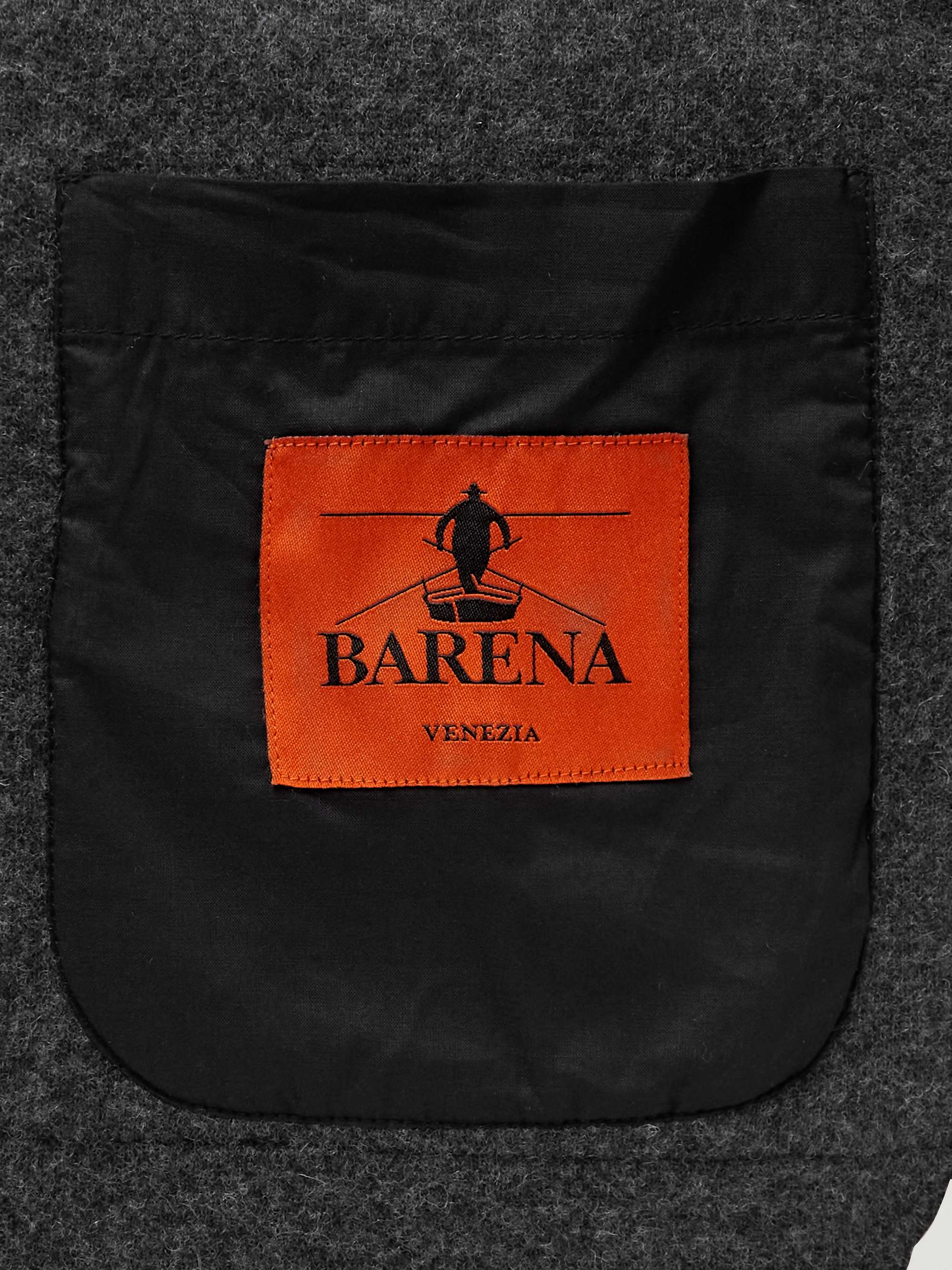 BARENA Double-Breasted Wool-Blend Blazer