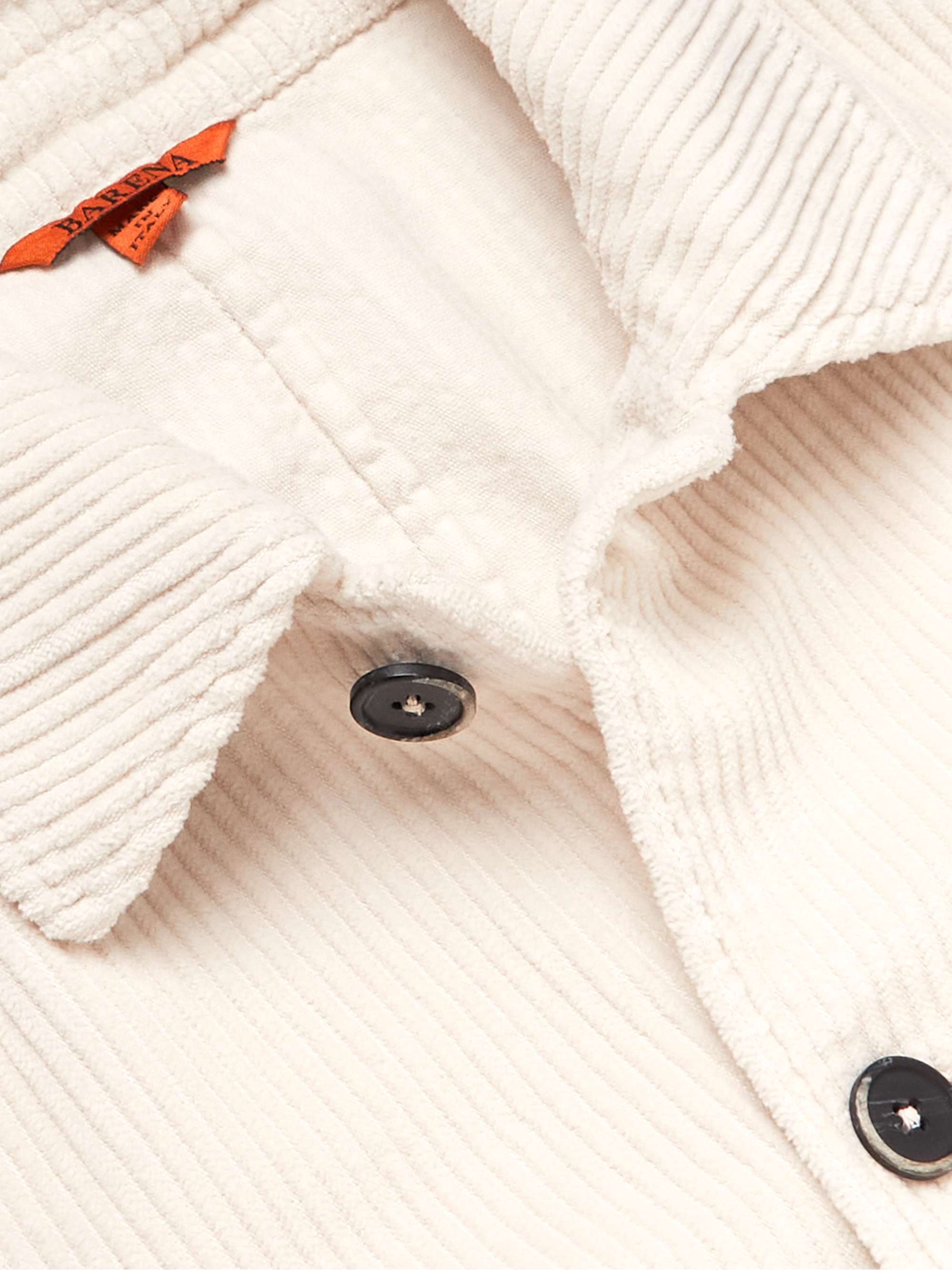 BARENA Visal Cotton-Corduroy Overshirt