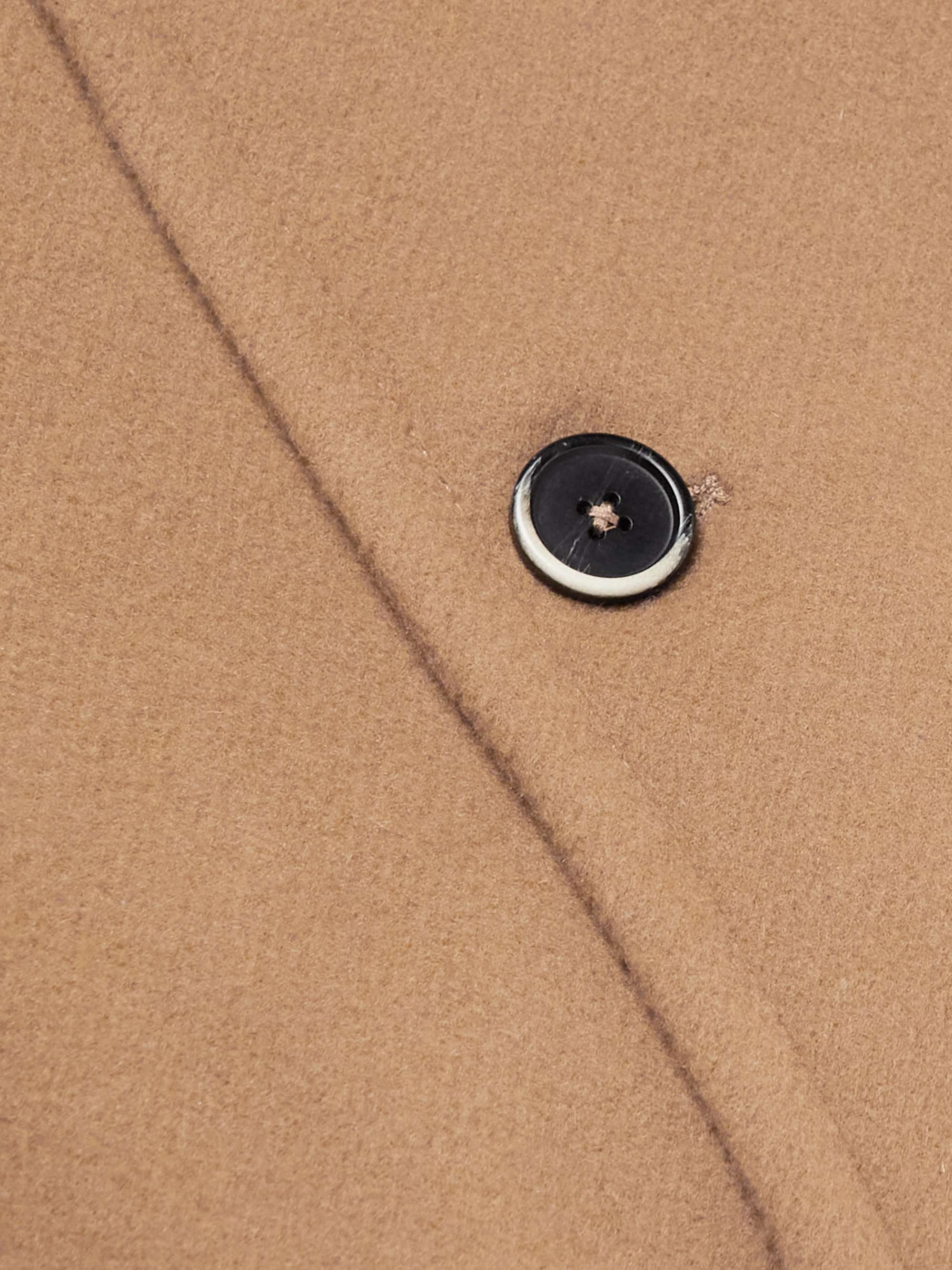 BARENA Paramar Belted Wool-Blend Overcoat