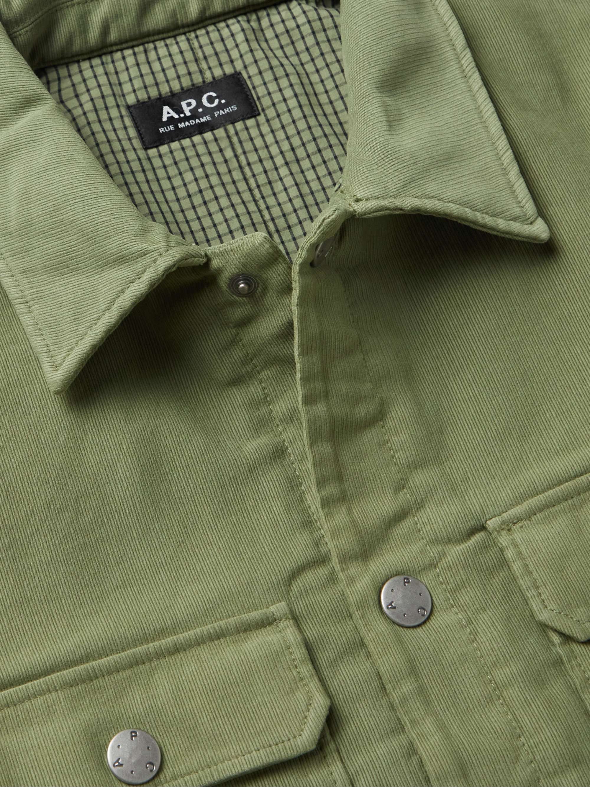 A.P.C. Alex Cotton Shirt Jacket