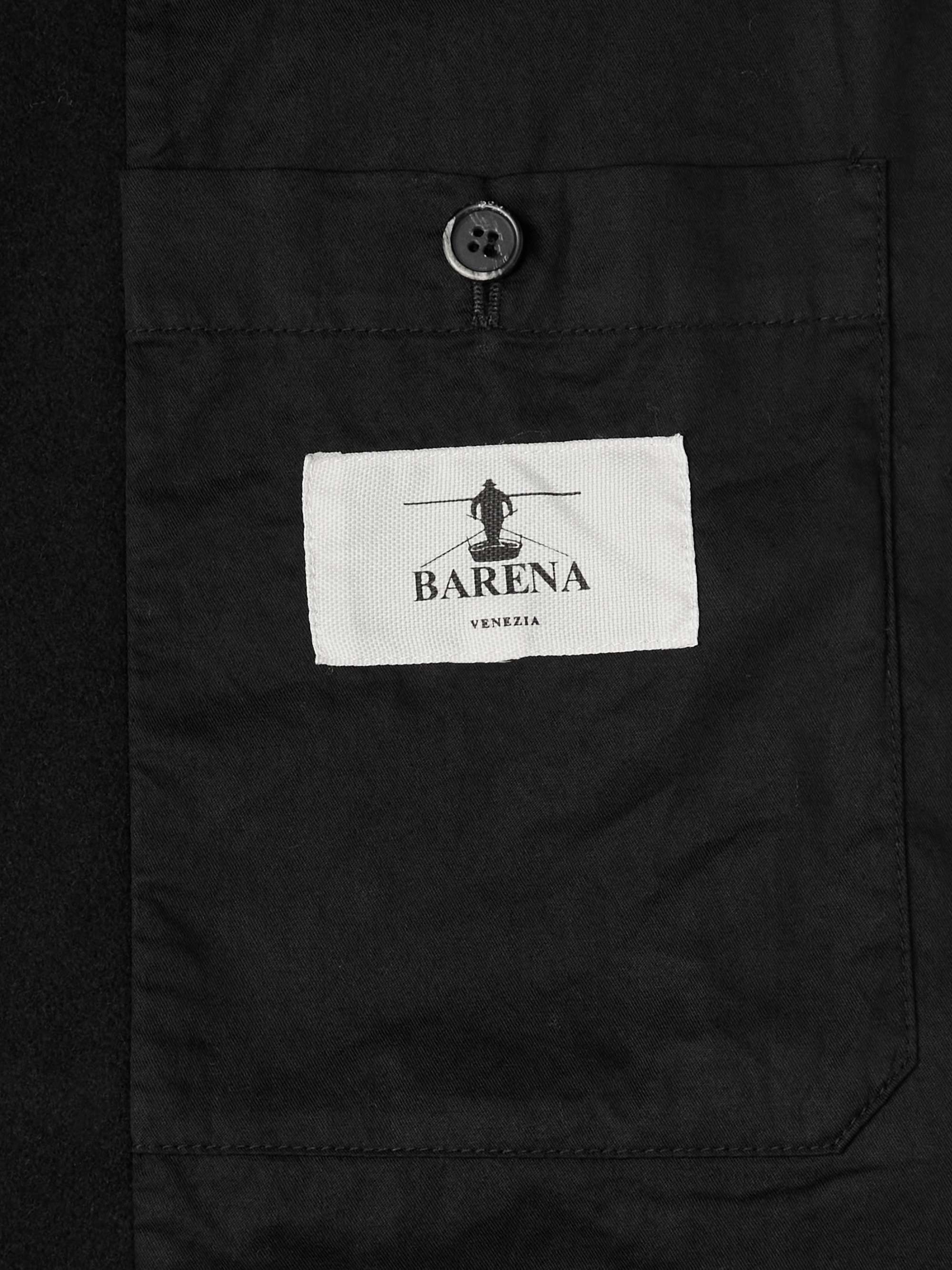 BARENA Ganga Wool-Blend Felt Coat