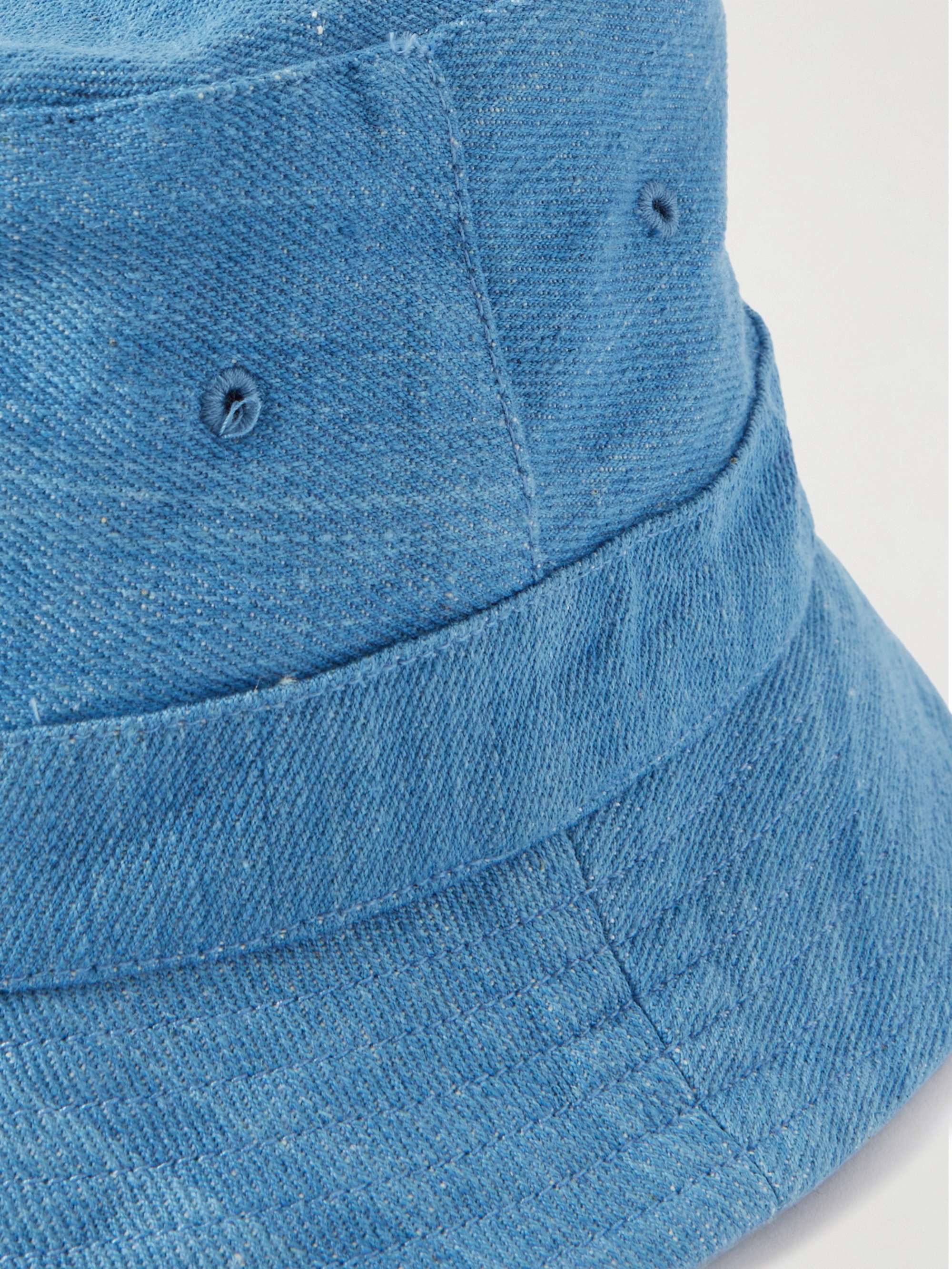 UNIVERSAL WORKS Denim Bucket Hat for Men