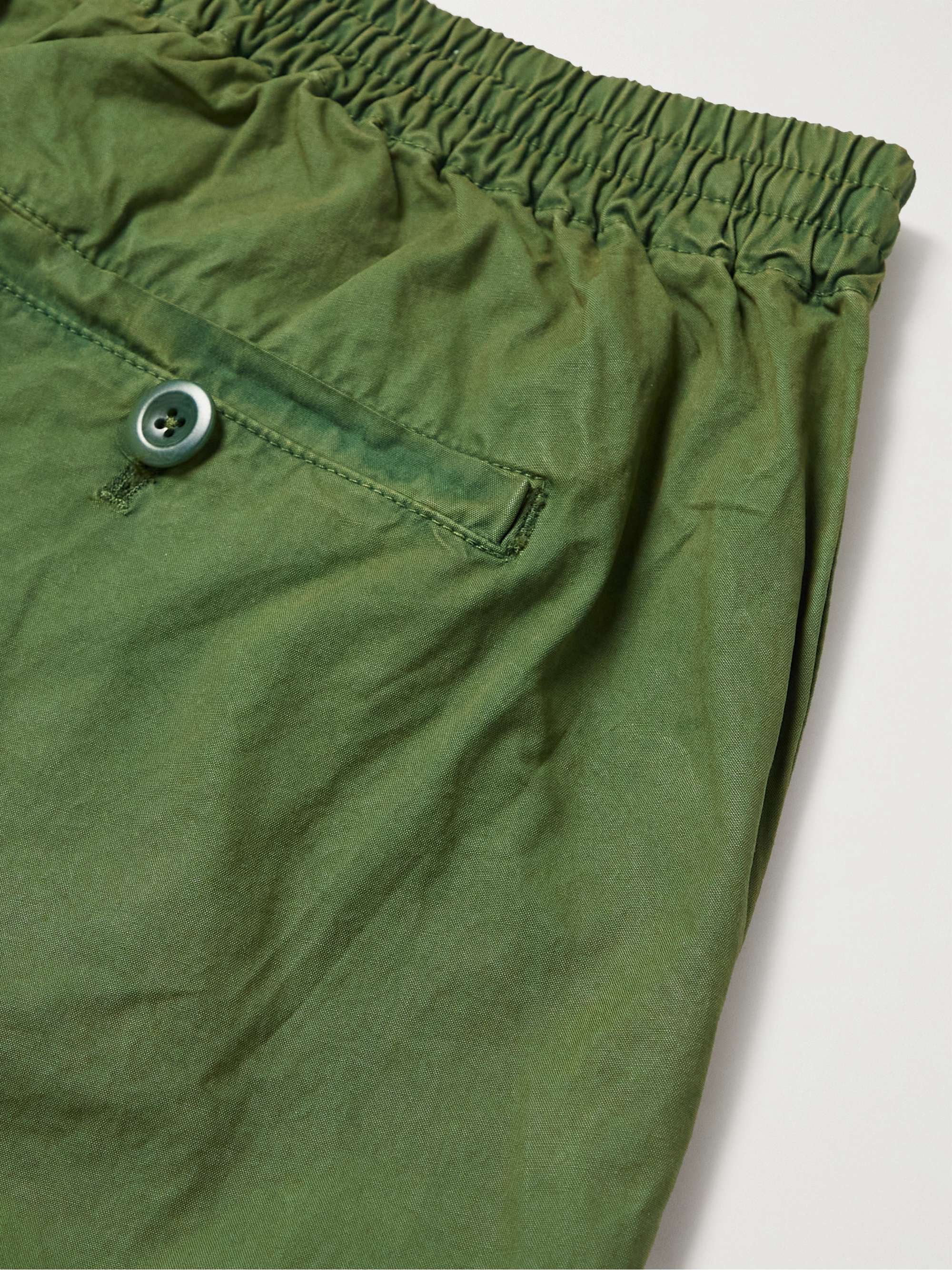 GENERAL ADMISSION Rat Rock Straight-Leg Cotton-Poplin Cargo Trousers
