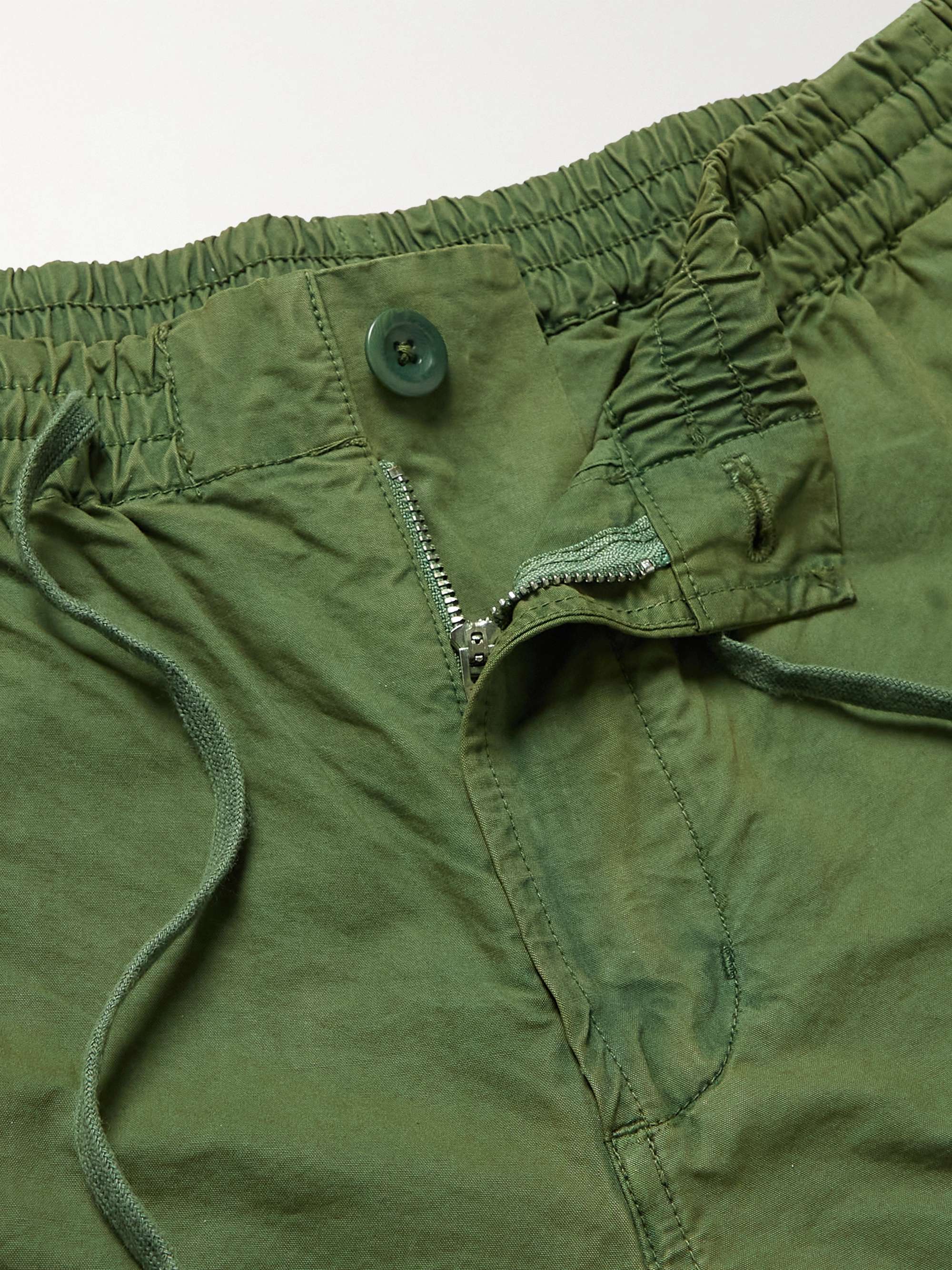 GENERAL ADMISSION Rat Rock Straight-Leg Cotton-Poplin Cargo Trousers