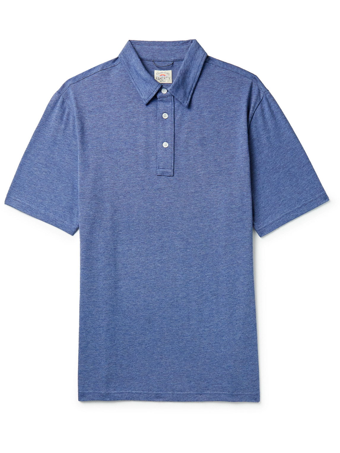 Movement Stretch Pima Cotton and Modal-Blend Jersey Polo Shirt