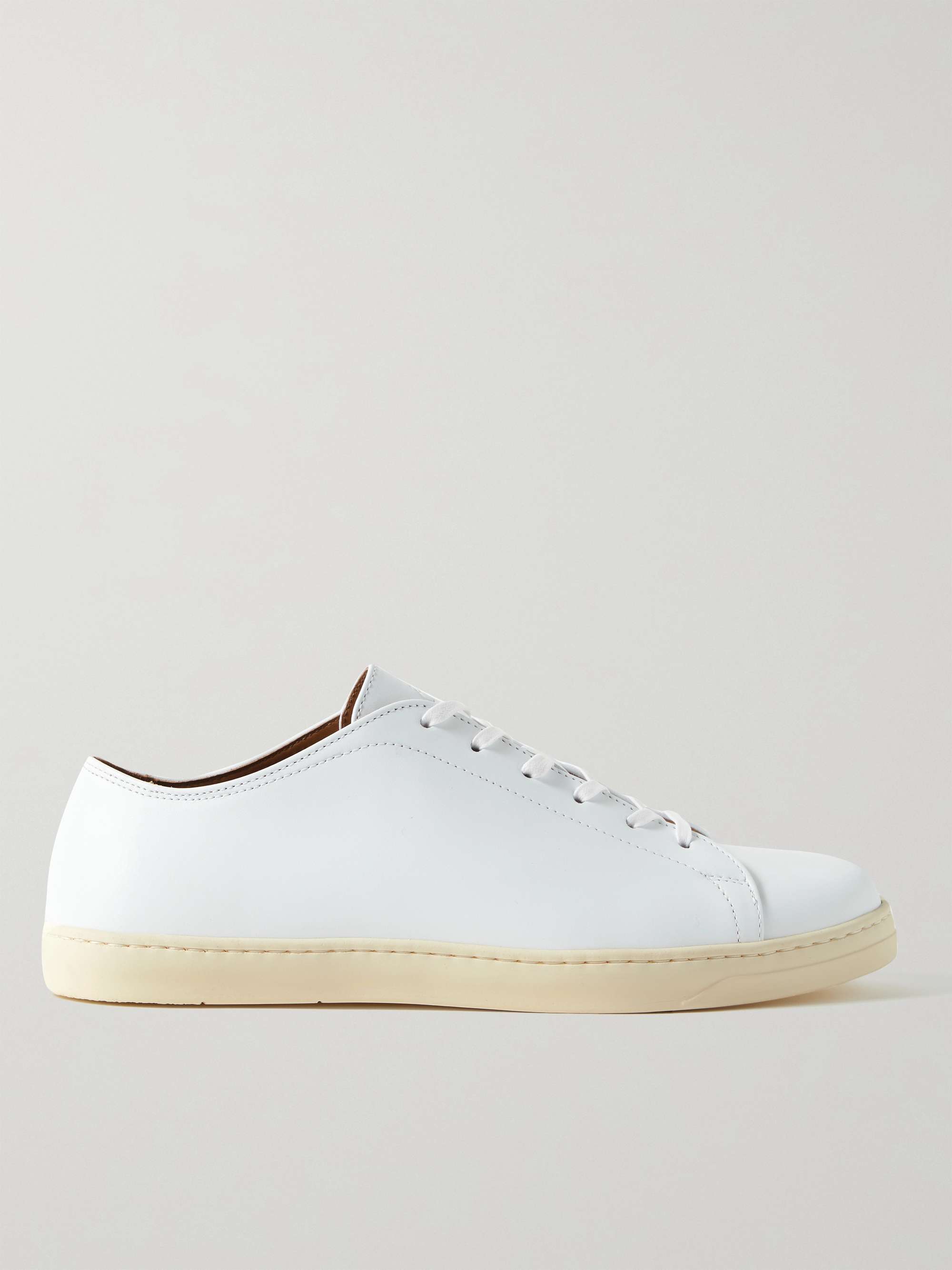 GEORGE CLEVERLEY Leather Sneakers for Men | MR PORTER