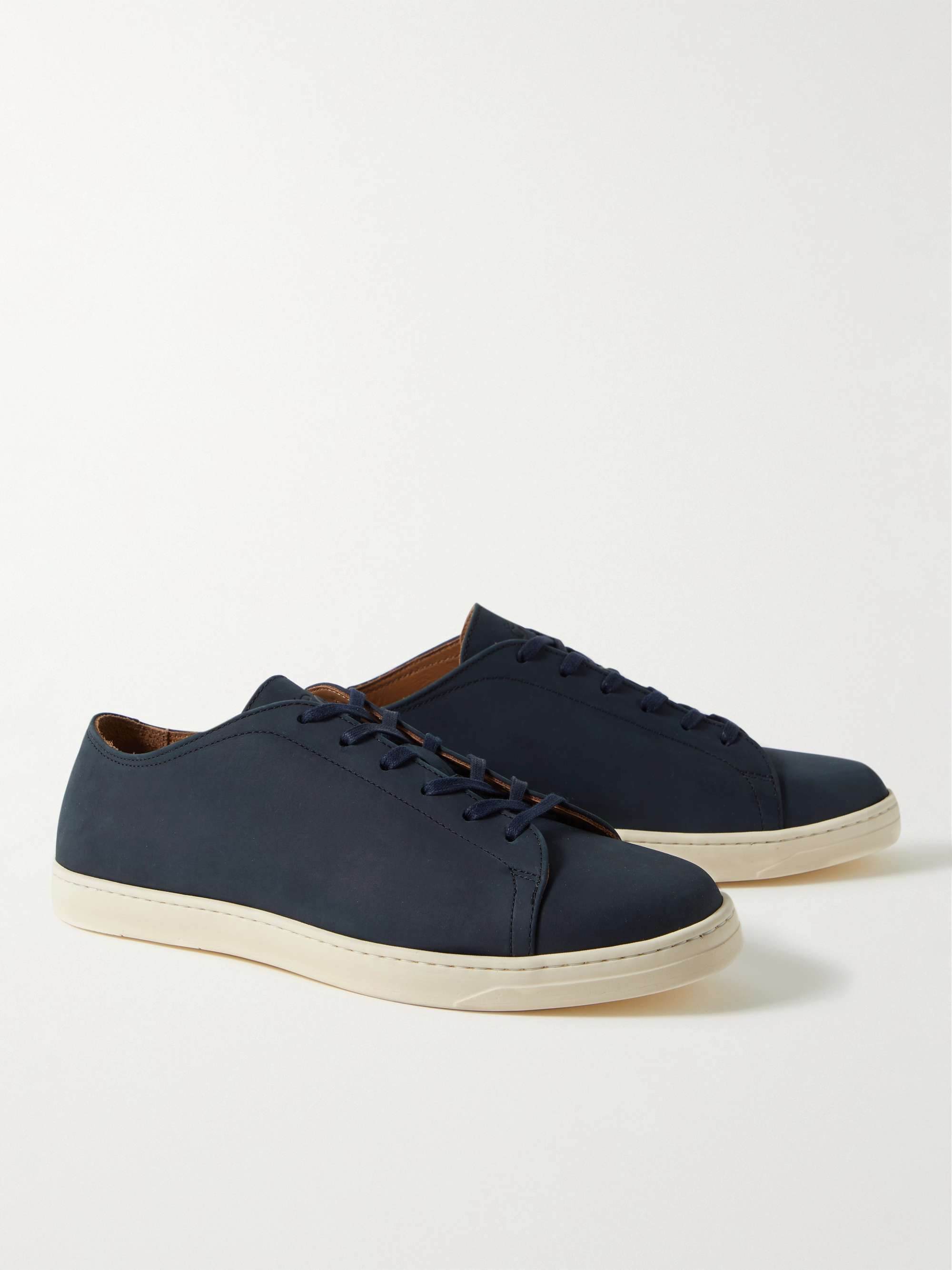 GEORGE CLEVERLEY Nubuck Sneakers for Men | MR PORTER