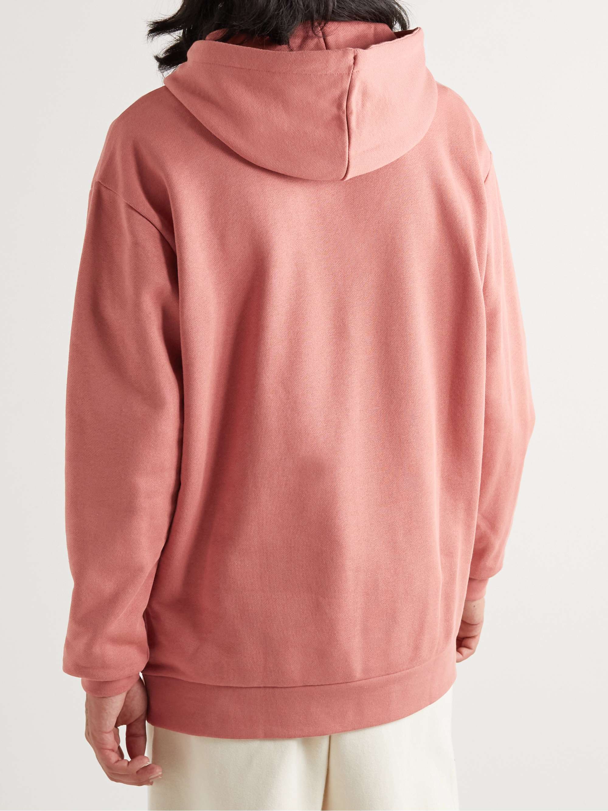 ADIDAS ORIGINALS Ozworld Logo-Print Cotton-Jersey Hoodie