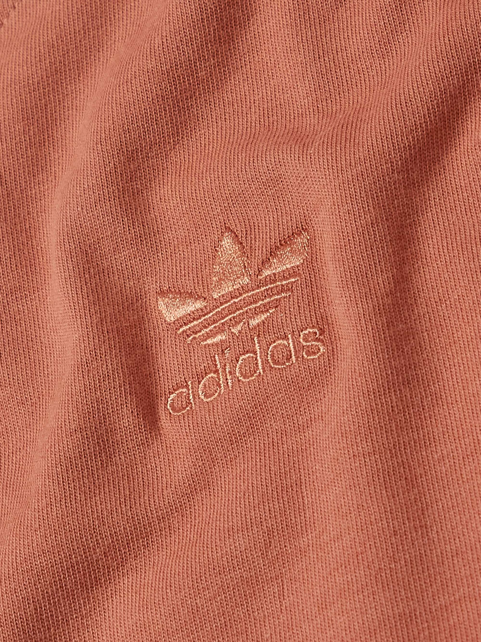 ADIDAS ORIGINALS Ozworld Logo-Embroidered Cotton-Jersey T-Shirt