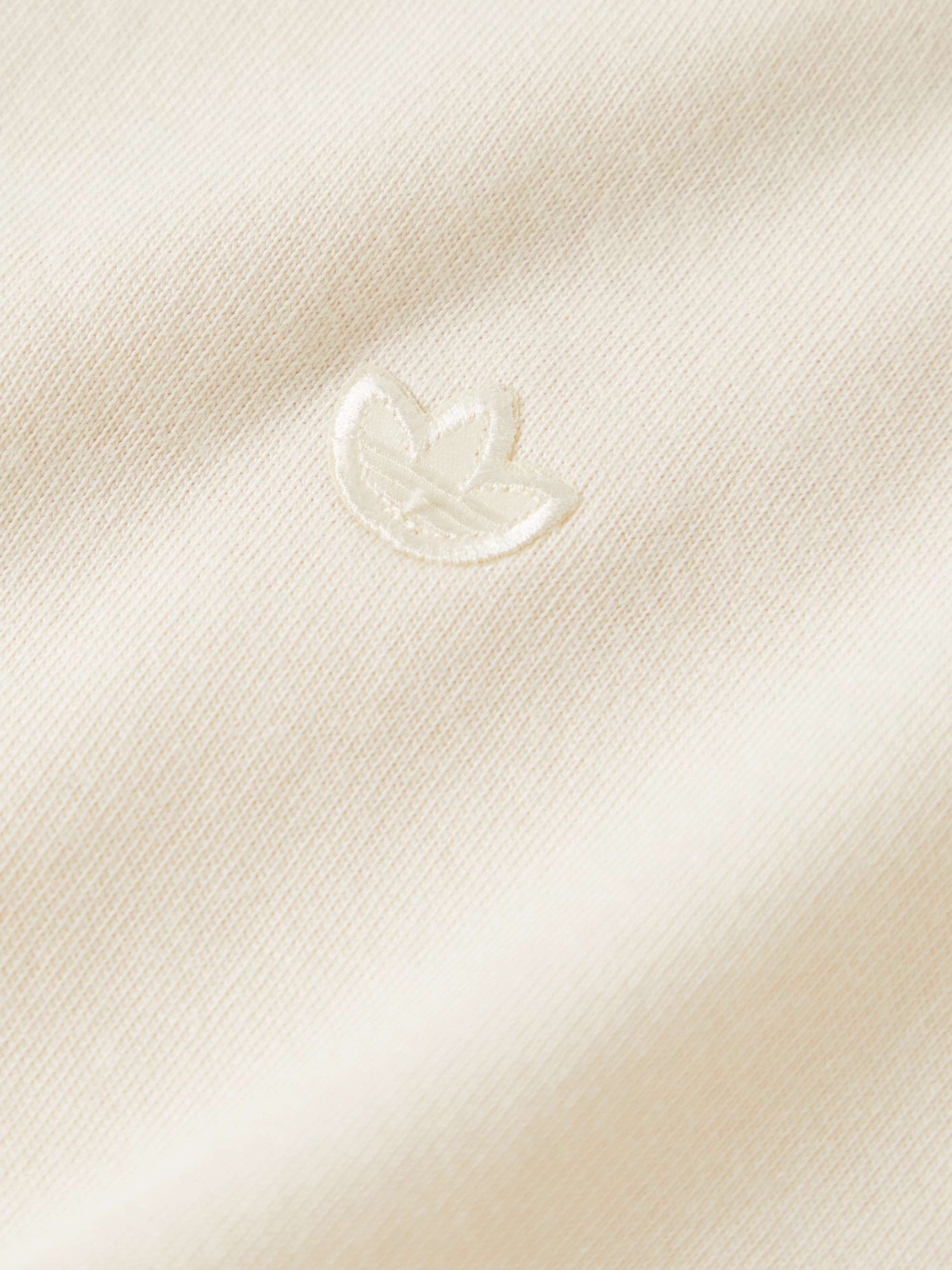 ADIDAS ORIGINALS Contempo Logo-Embroidered Organic Cotton-Jersey T-Shirt