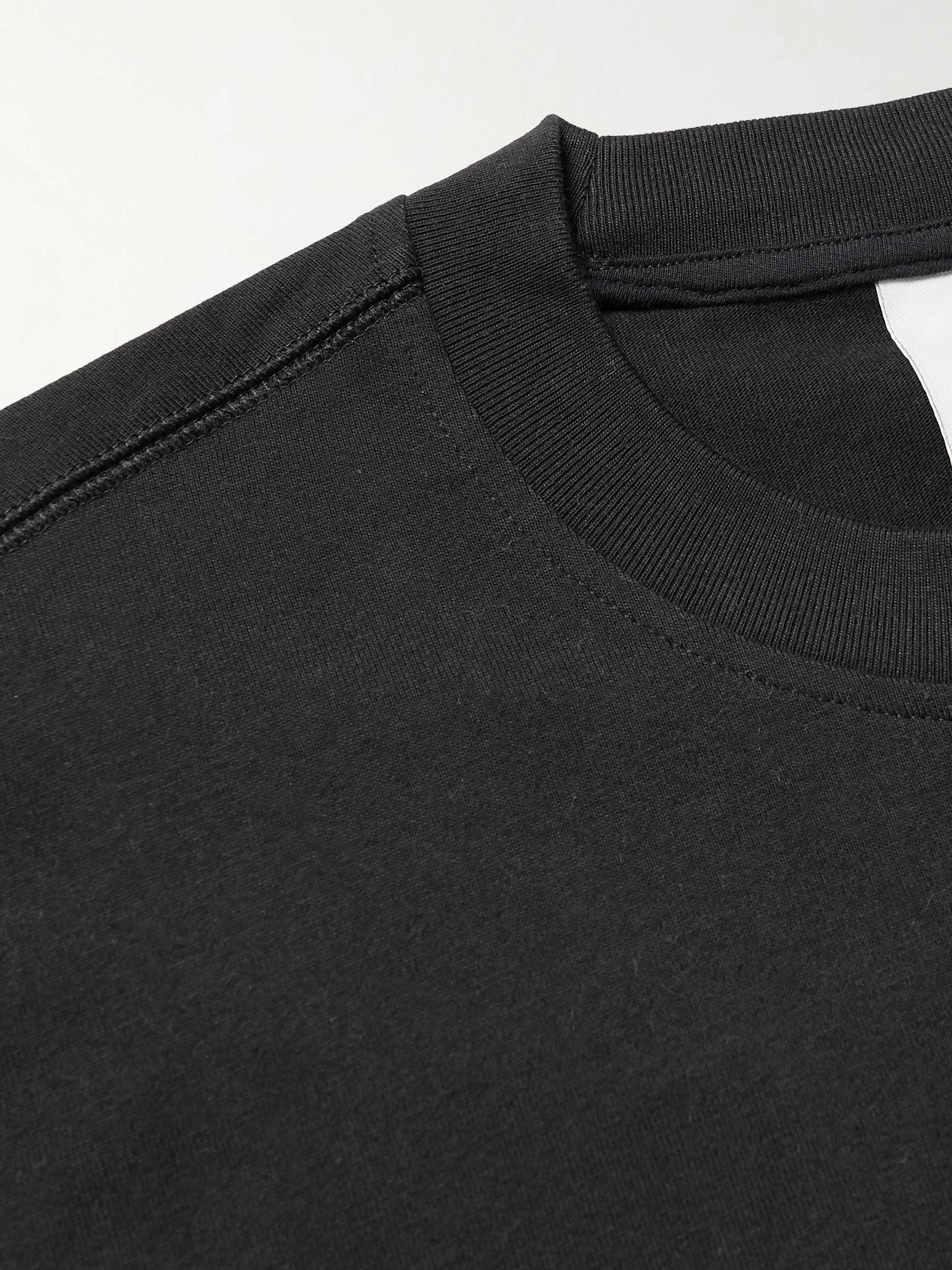 ADIDAS ORIGINALS Logo-Embroidered Organic Cotton-Jersey T-Shirt