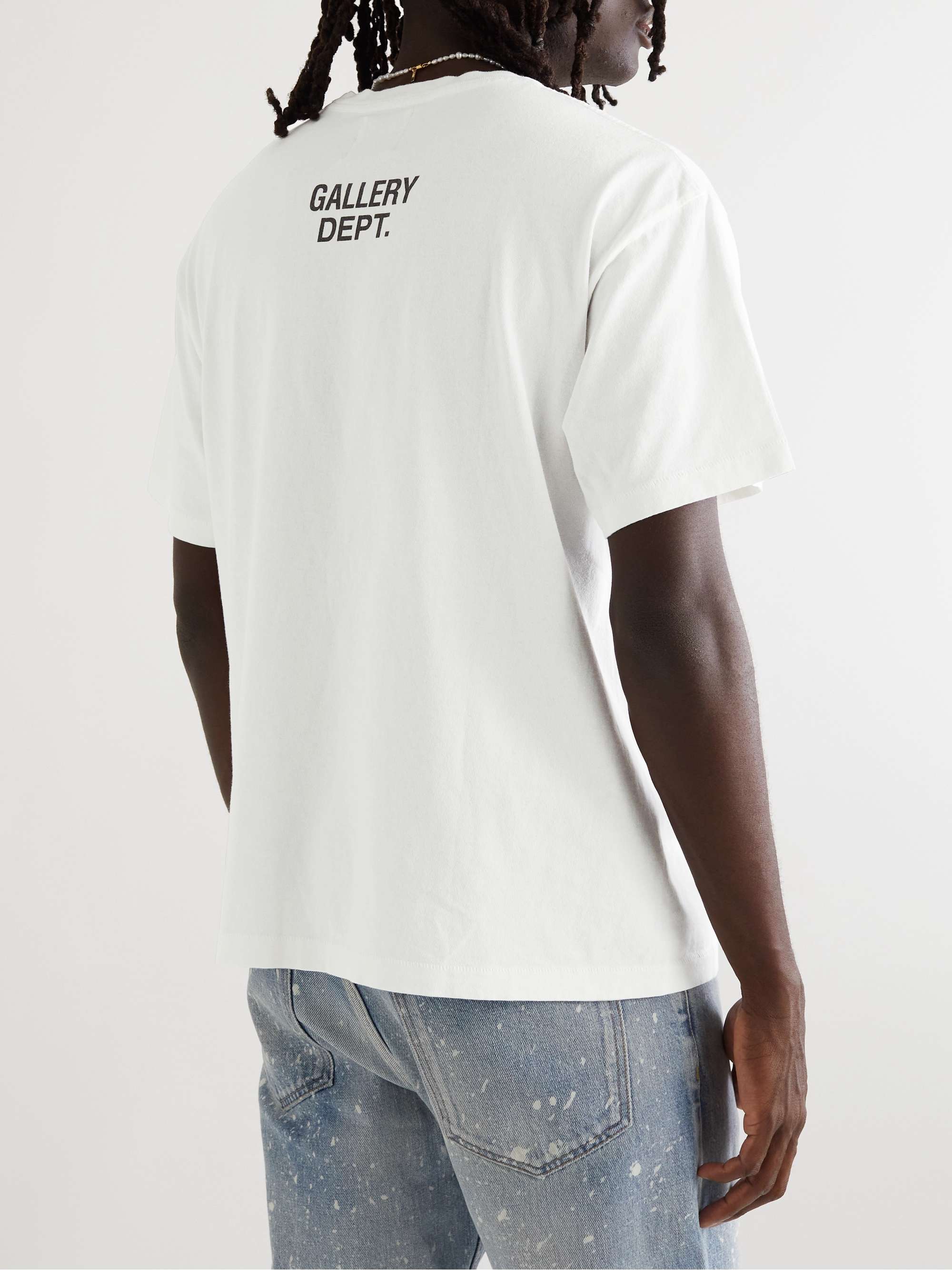 GALLERY DEPT. Printed Cotton-Jersey T-Shirt