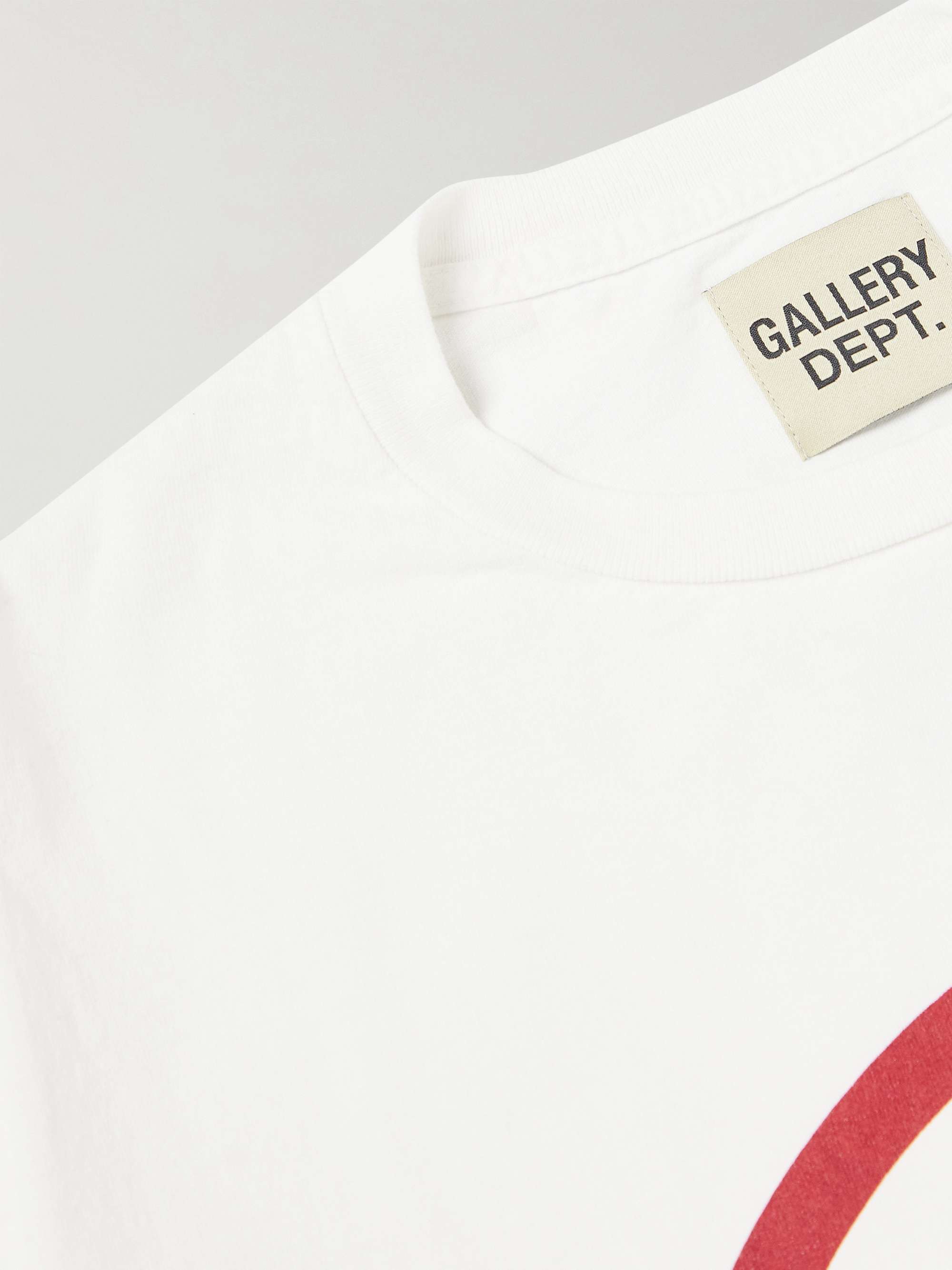 GALLERY DEPT. Printed Cotton-Jersey T-Shirt
