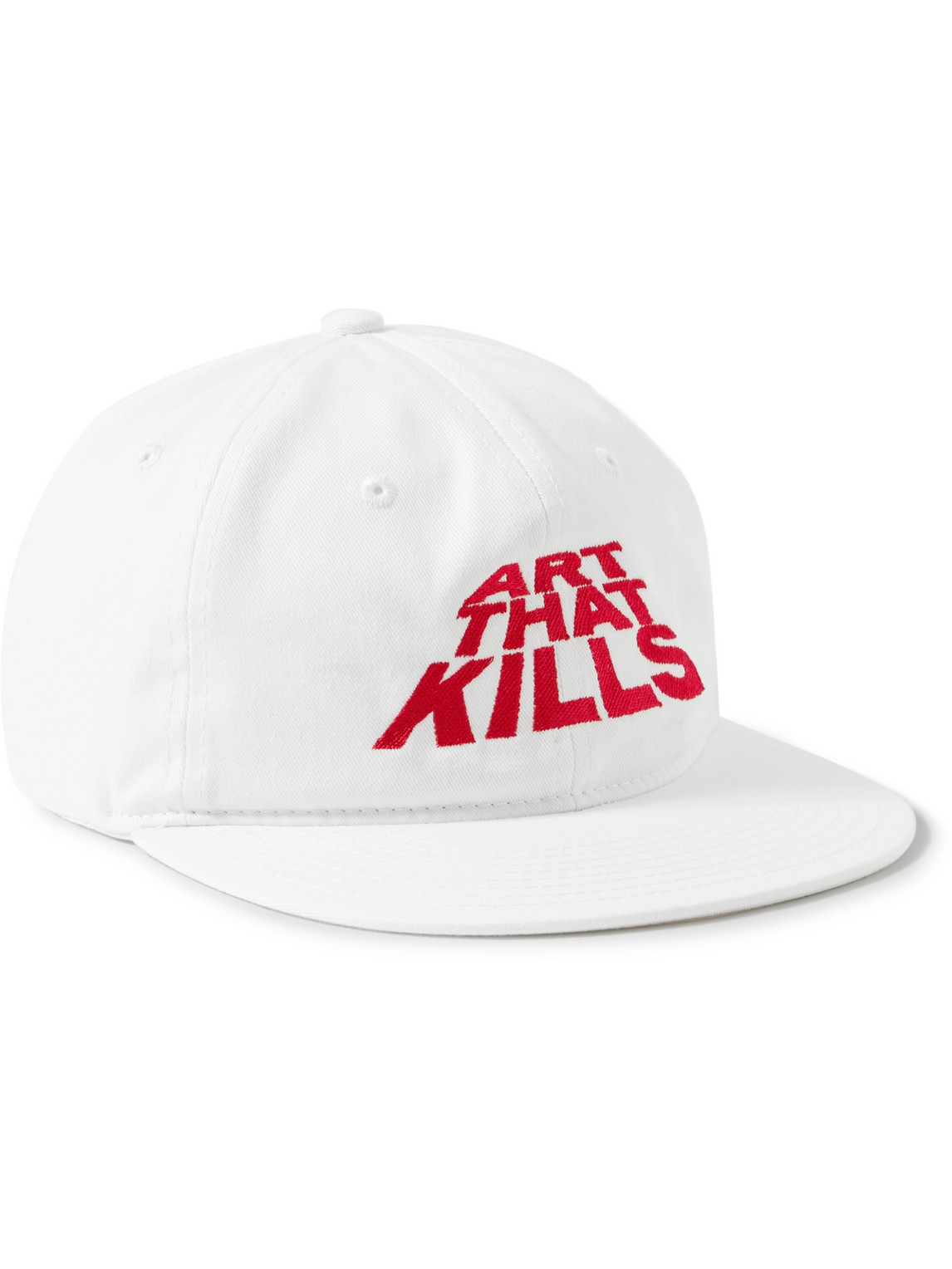 Gallery Dept. Atk Embroidered Cotton-twill Baseball Cap In White