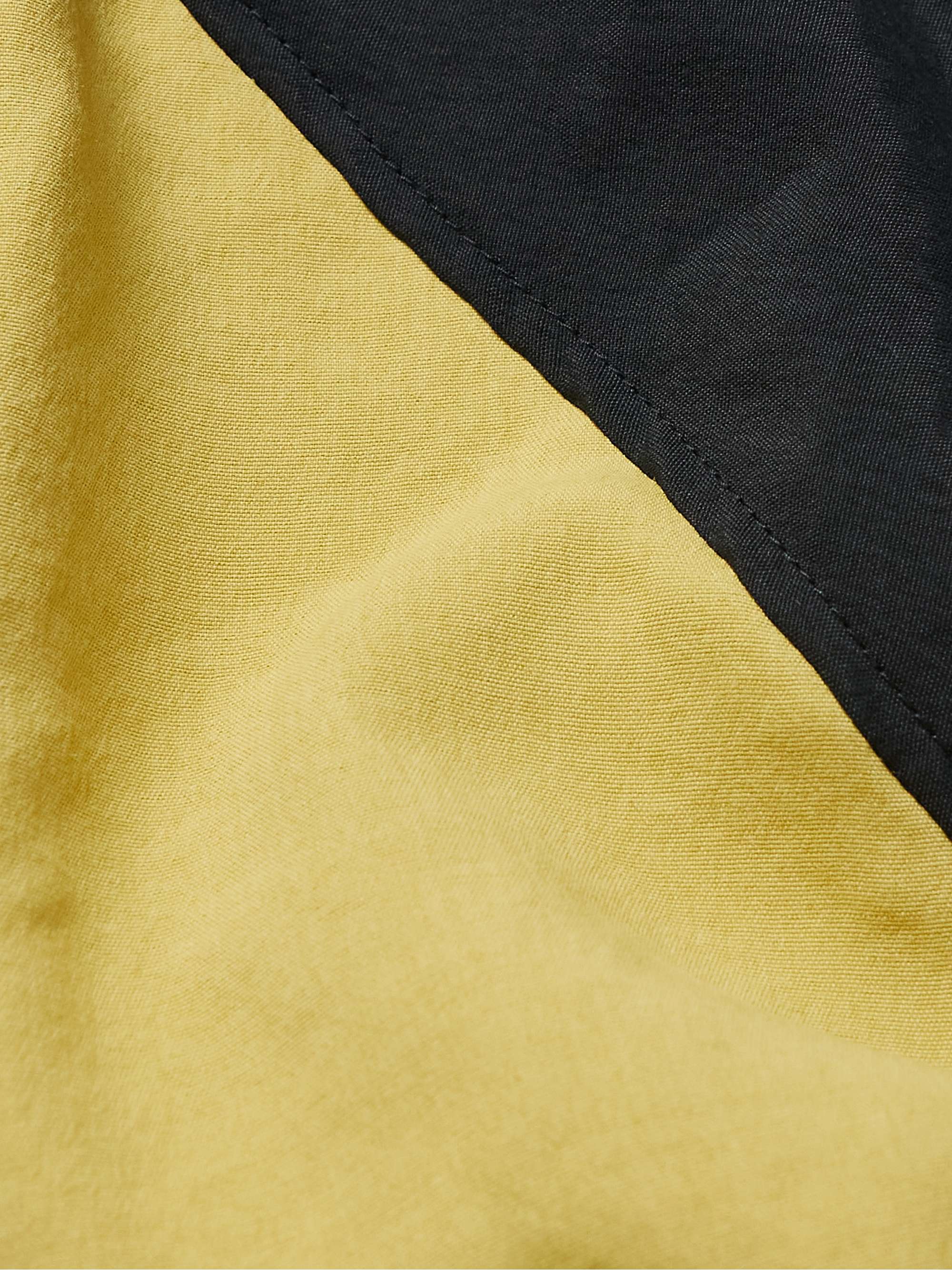 REMI RELIEF Two-Tone Poplin Bomber Jacket