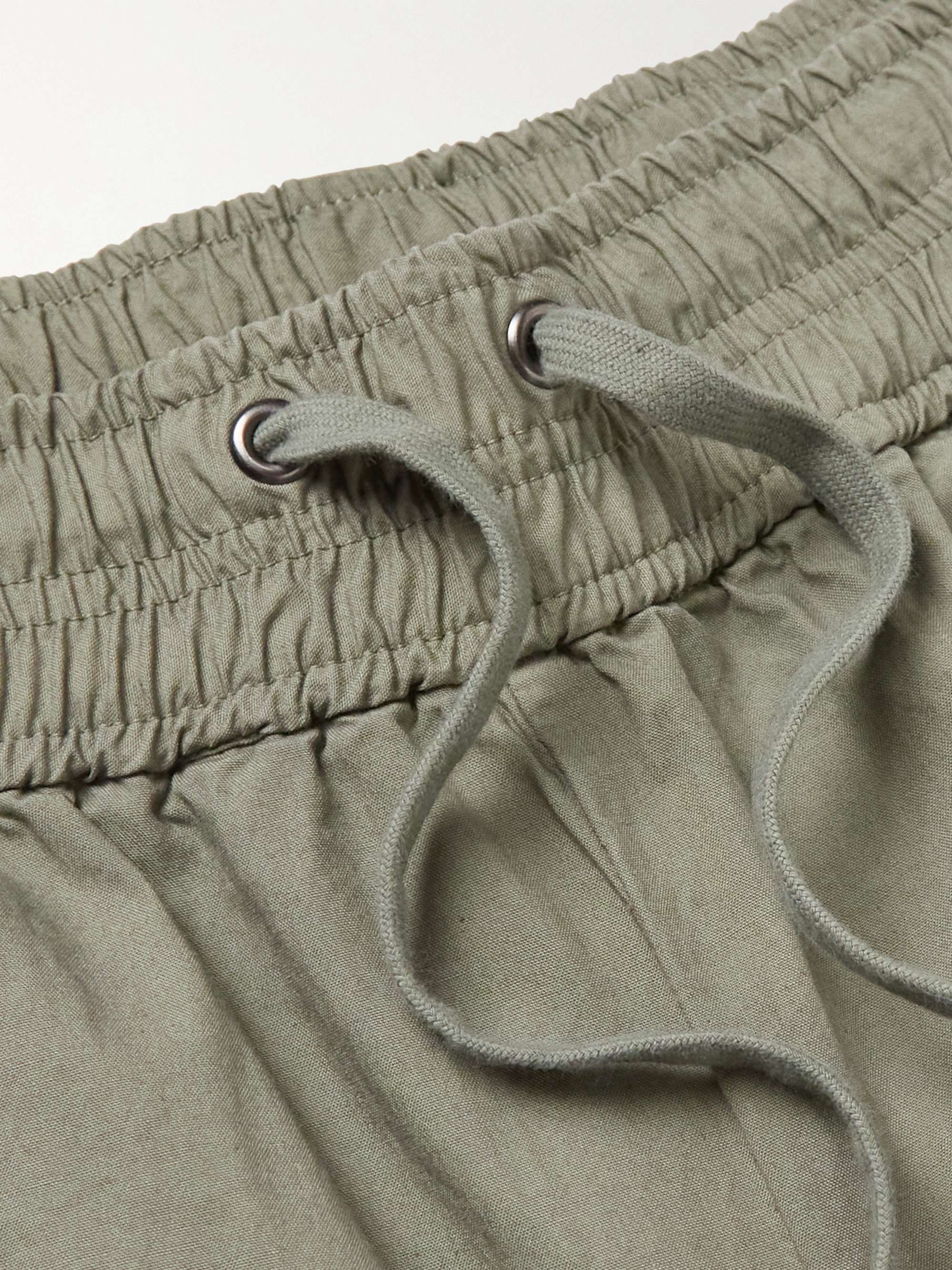 JOHN ELLIOTT Straight-Leg Cotton-Poplin Cargo Trousers