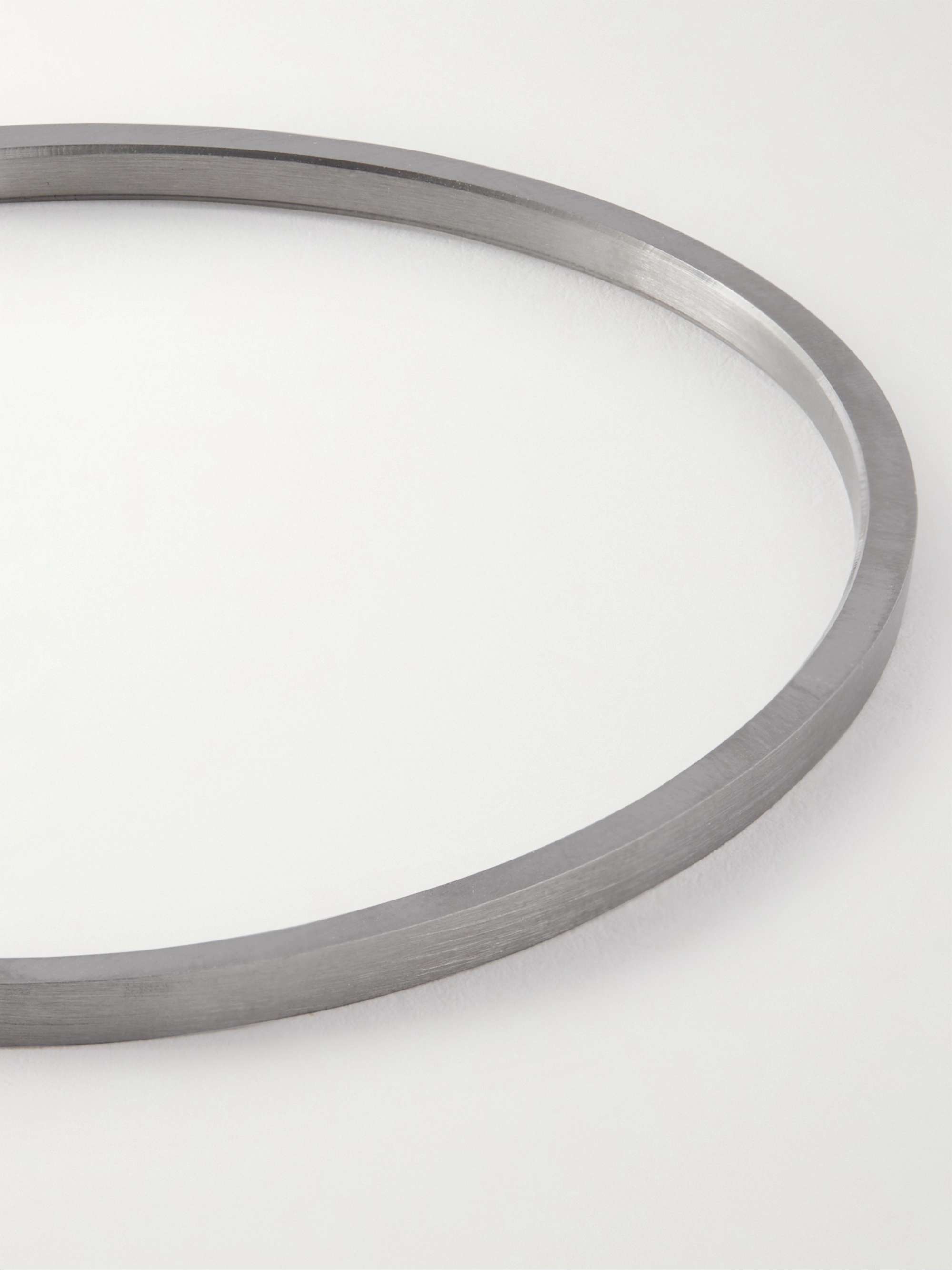 LE GRAMME 7g Brushed Ruthenium-Plated Cuff