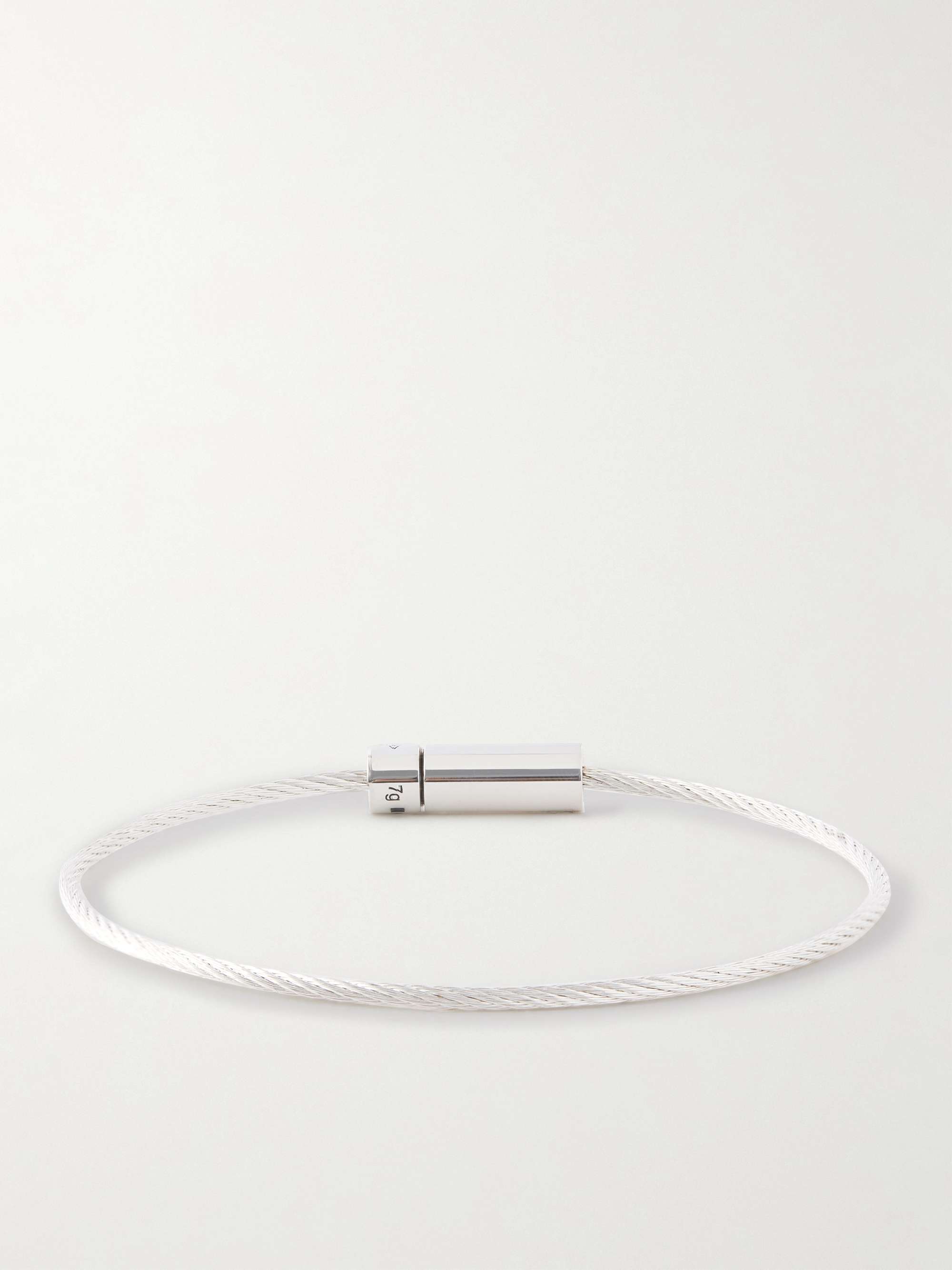 LE GRAMME 7g Polished Sterling Silver Bracelet