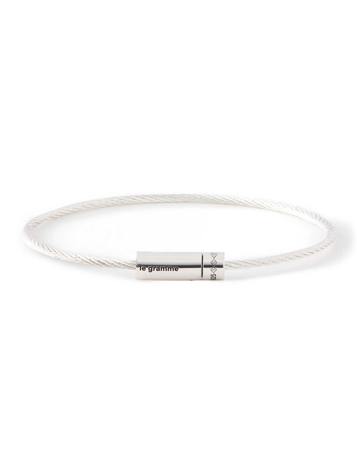 Le Gramme - 7g Polished Sterling Silver Bracelet - Men - Silver - 20