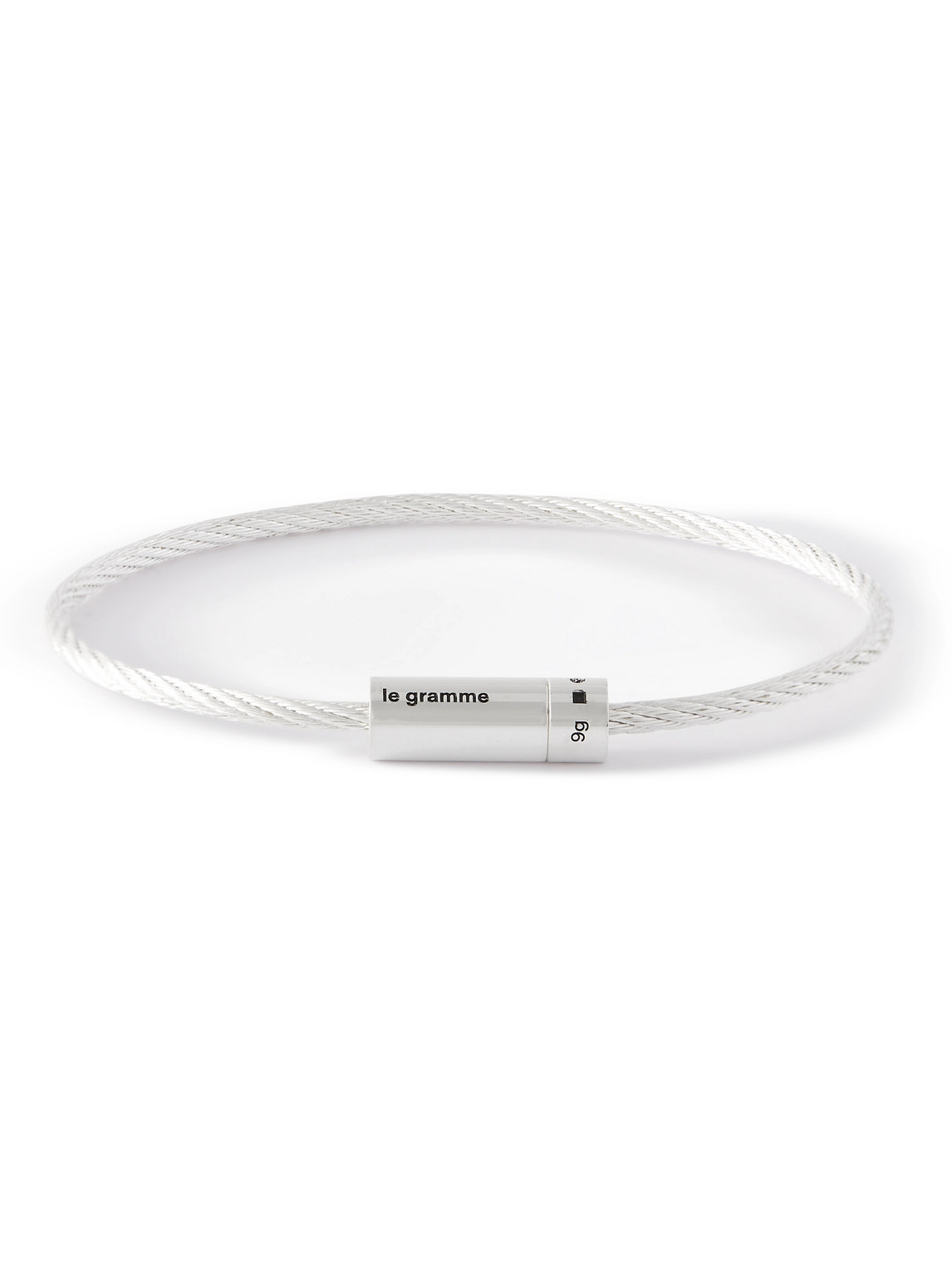 Le Gramme - 9g Polished Sterling Silver Bracelet - Men - Silver - 21