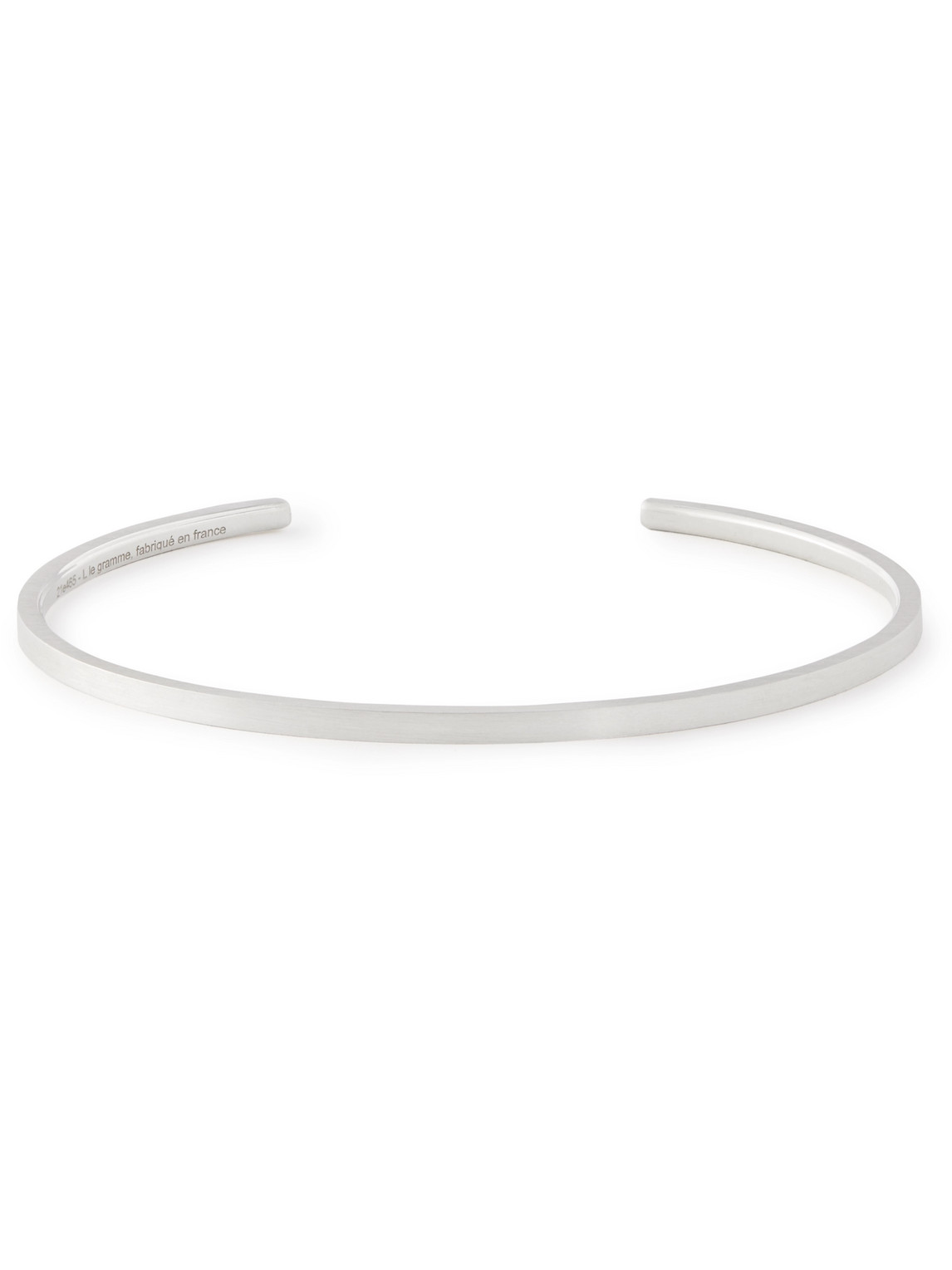 Shop Le Gramme 7g Brushed Sterling Silver Cuff