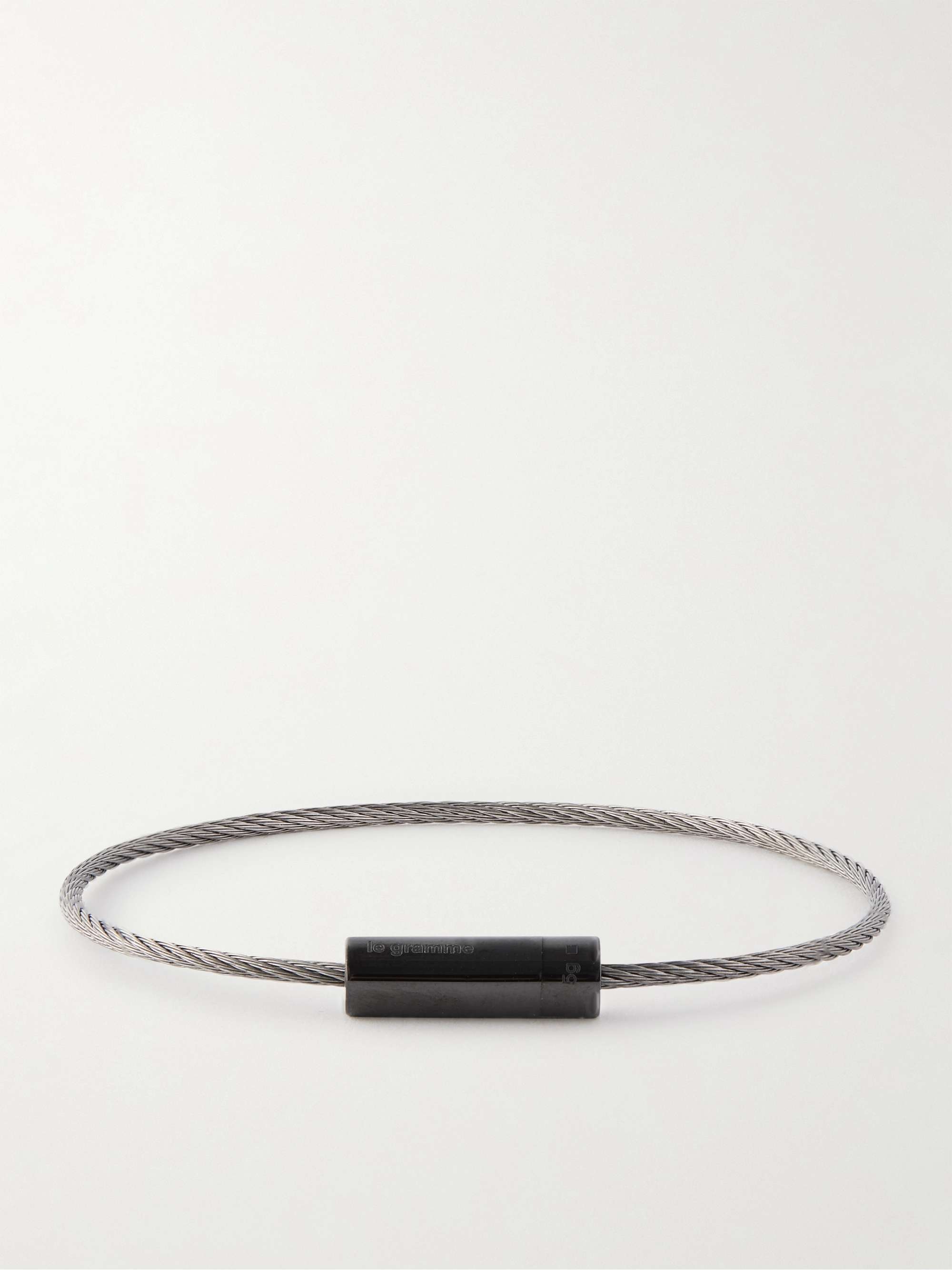 Shop BOTTEGA VENETA Silver Bracelets by rouge-blason