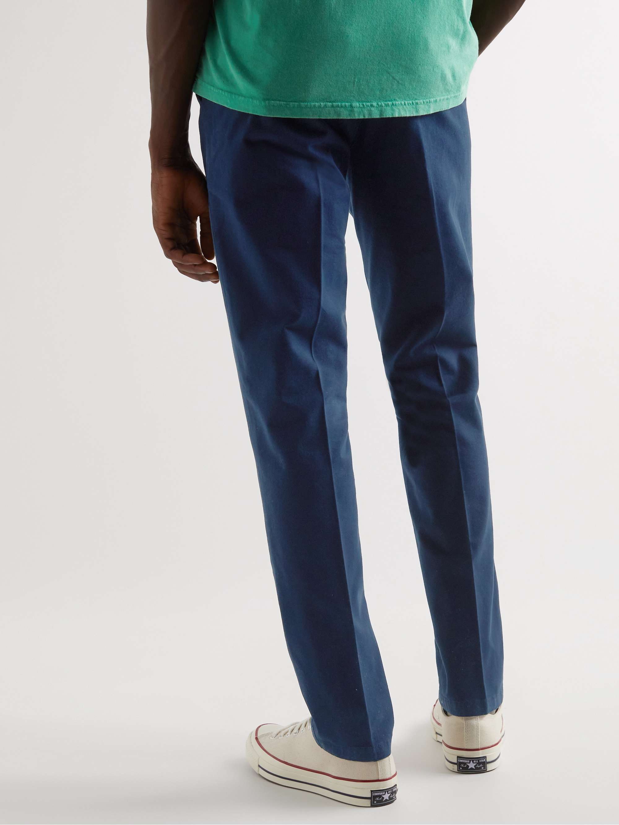 POLO RALPH LAUREN Straight-Leg Stretch-Cotton Twill Suit Trousers