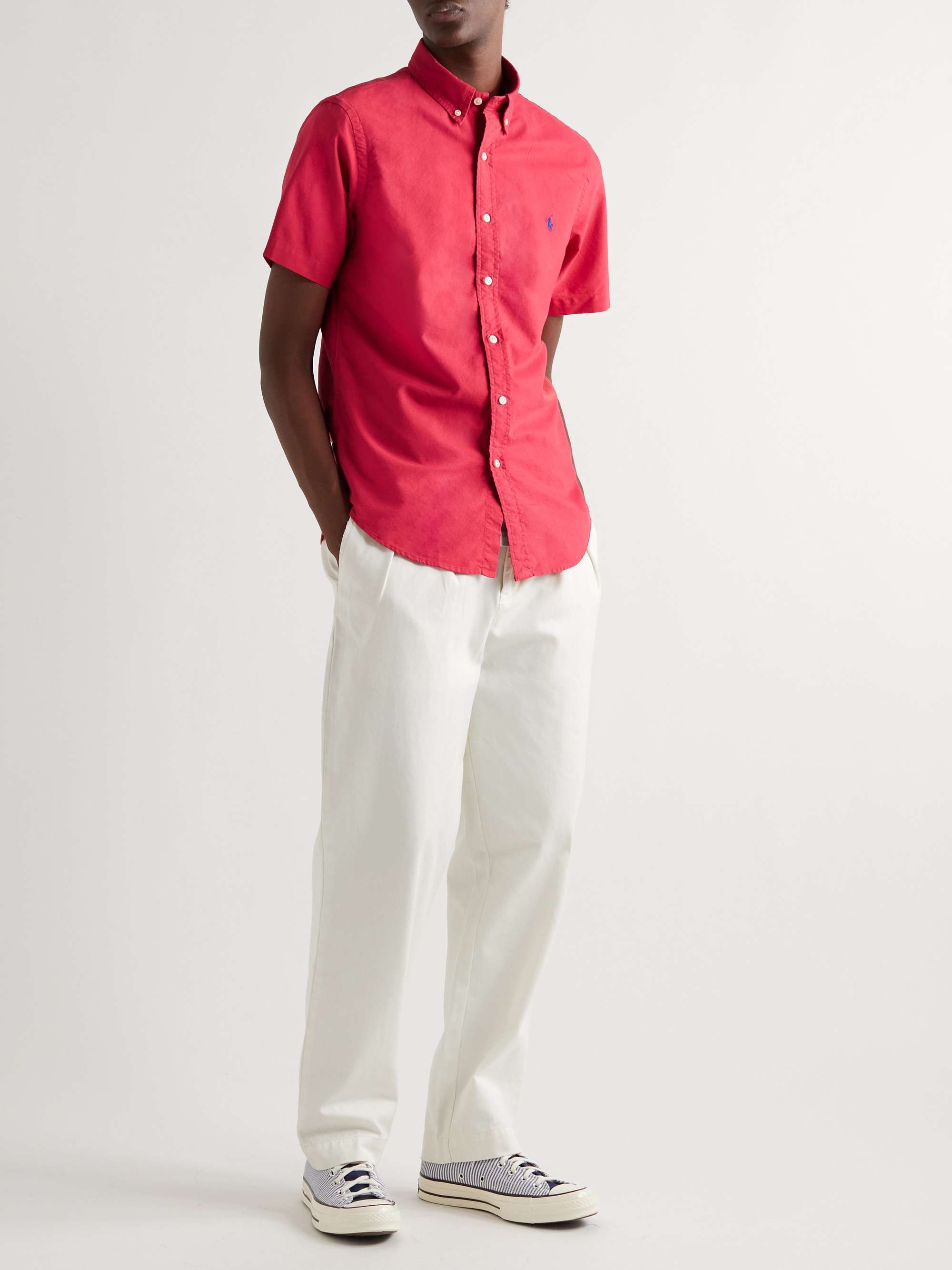 Polo Ralph Lauren Outlet: Oxford shirt in cotton with button down