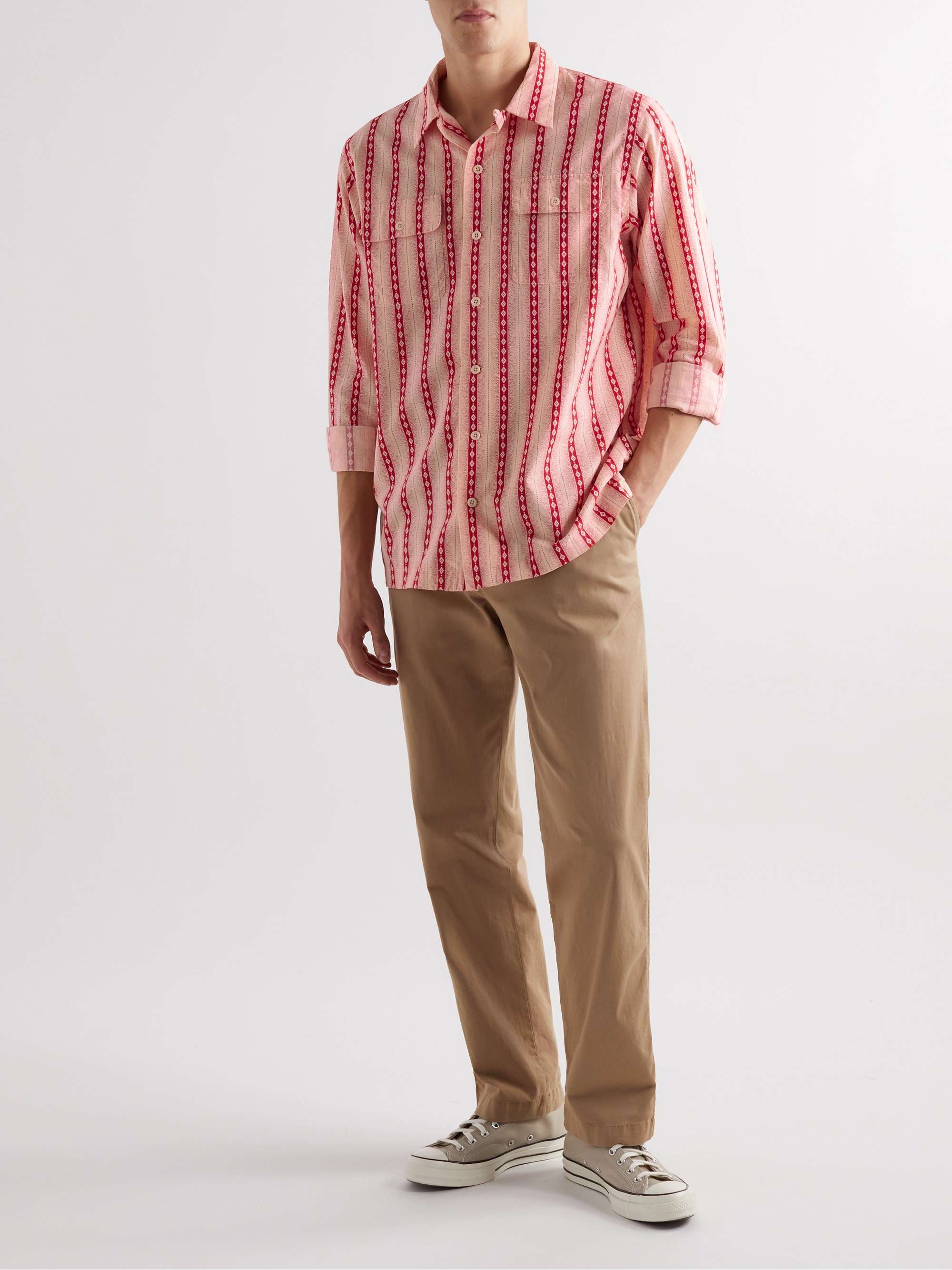ralph lauren striped shirt mens